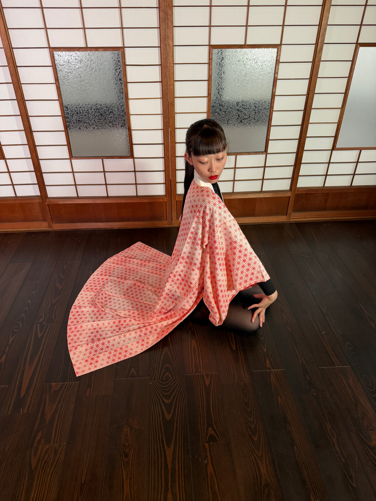 VINTAGE NAGAJYUBAN "asanoha, JUG002"