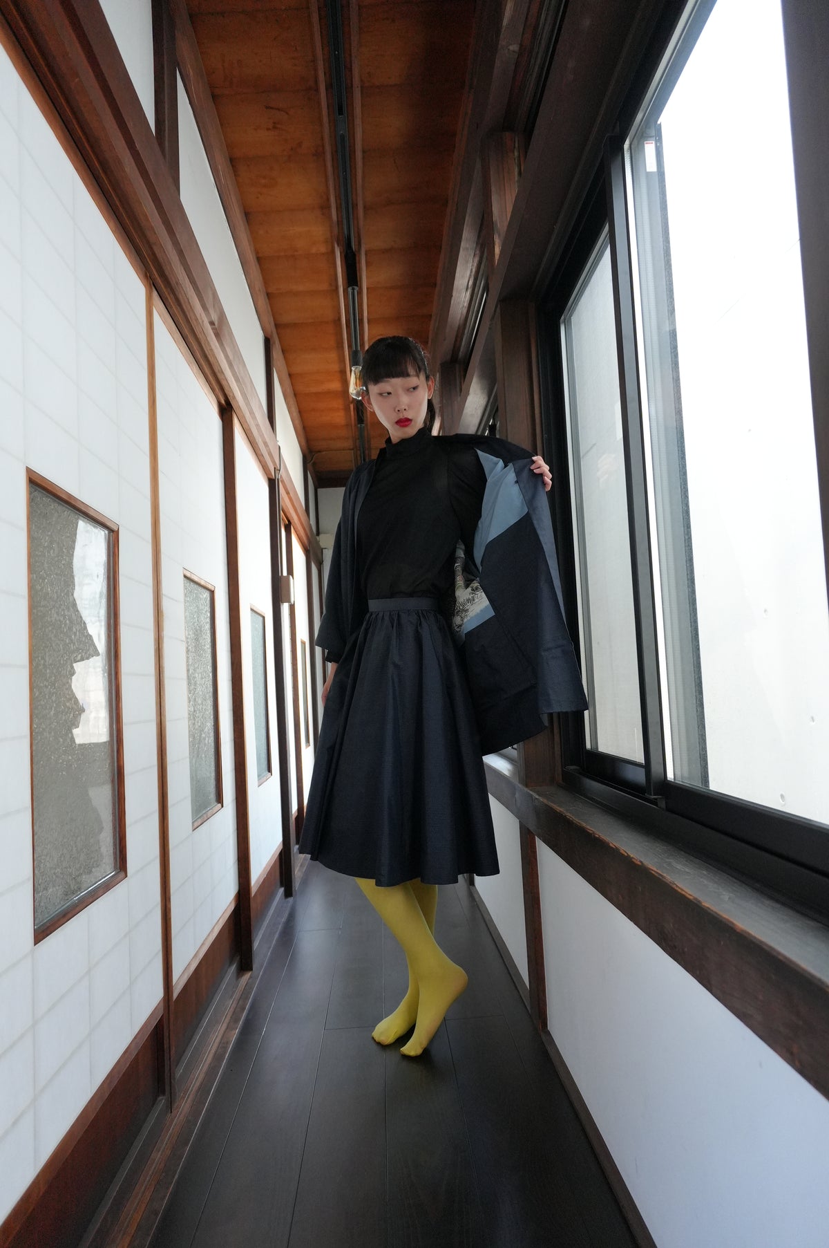 Made to Order — Style "AIC001" — Vintage Tsumugi Haori & Kimono Skirt Set