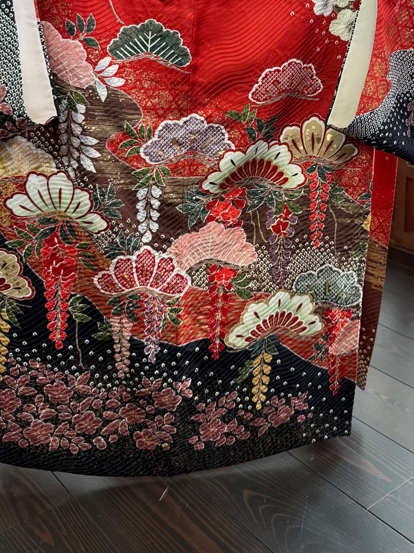 Redefining the Vintage Furisode Collection "ume, matsu"