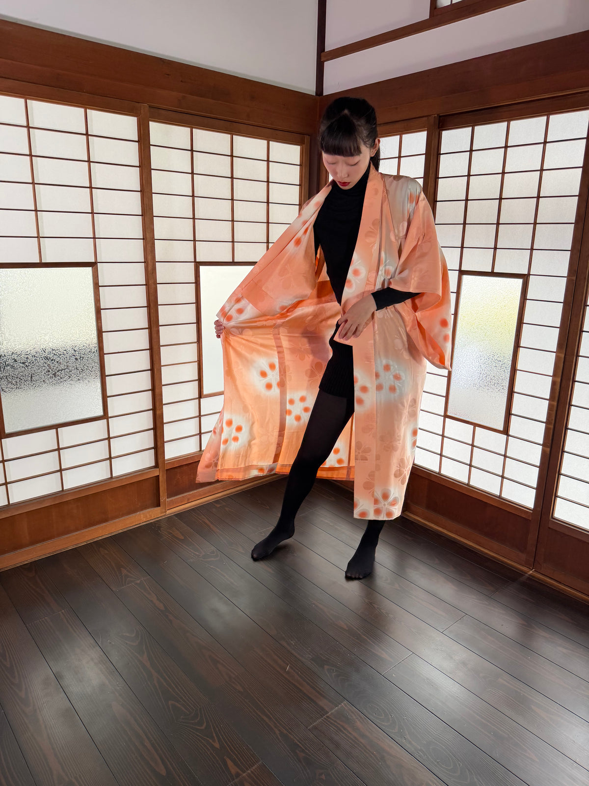 VINTAGE NAGAJYUBAN "orange, JUG006"