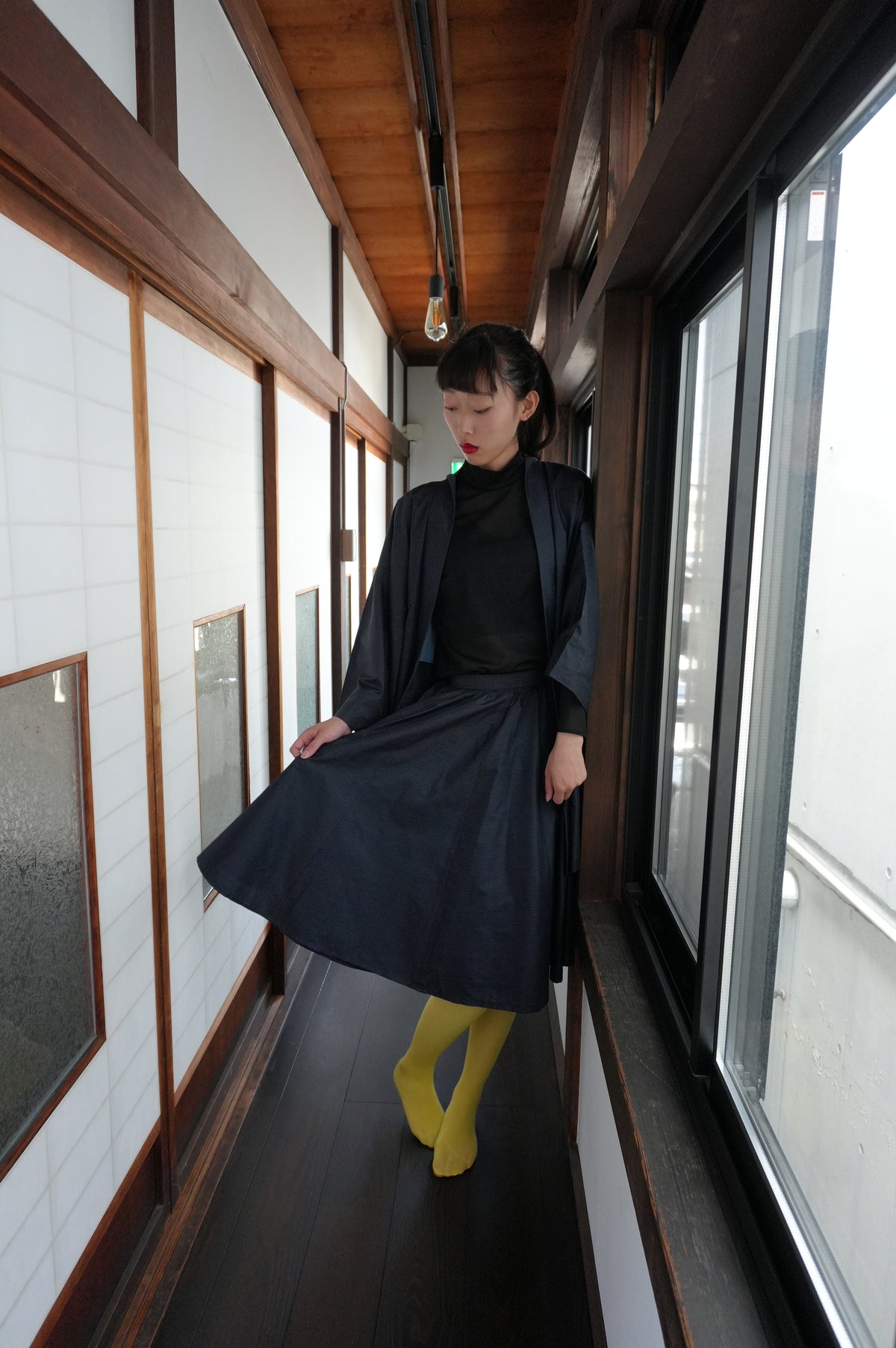 Made to Order — Style "AIC001" — Vintage Tsumugi Haori & Kimono Skirt Set