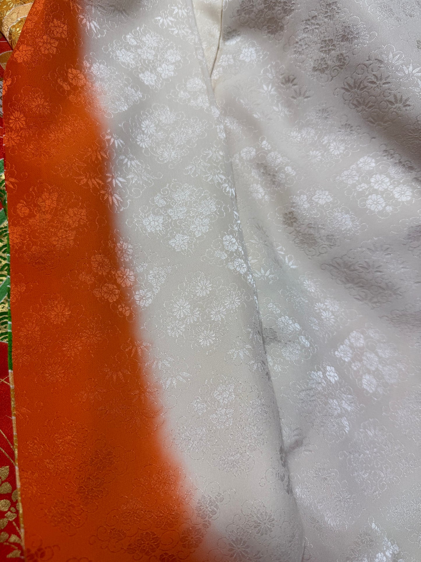 Redefining the Vintage Furisode Collection "shu, gold, nami"