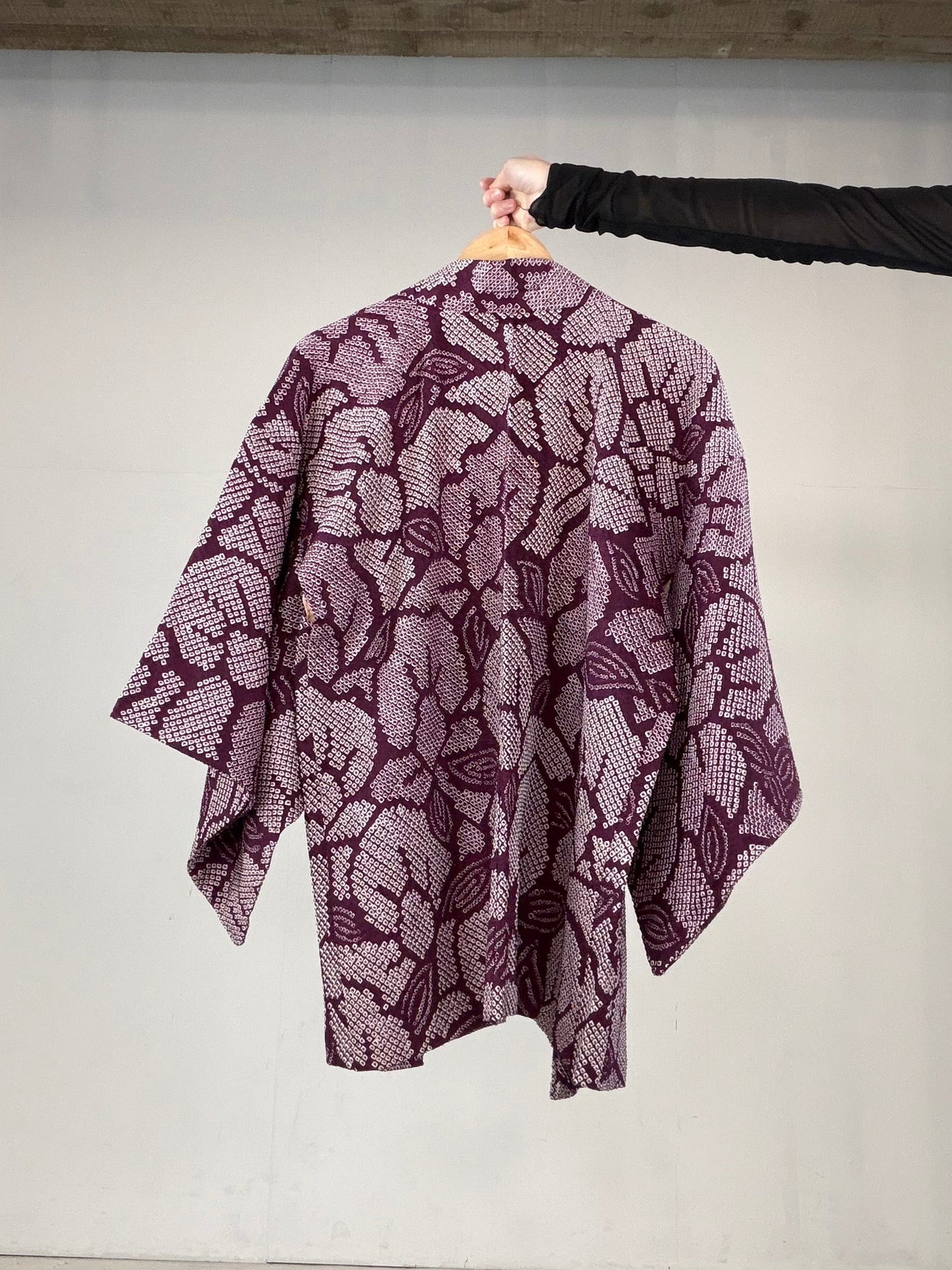 VINTAGE SHIBORI HAORI "SIB127"