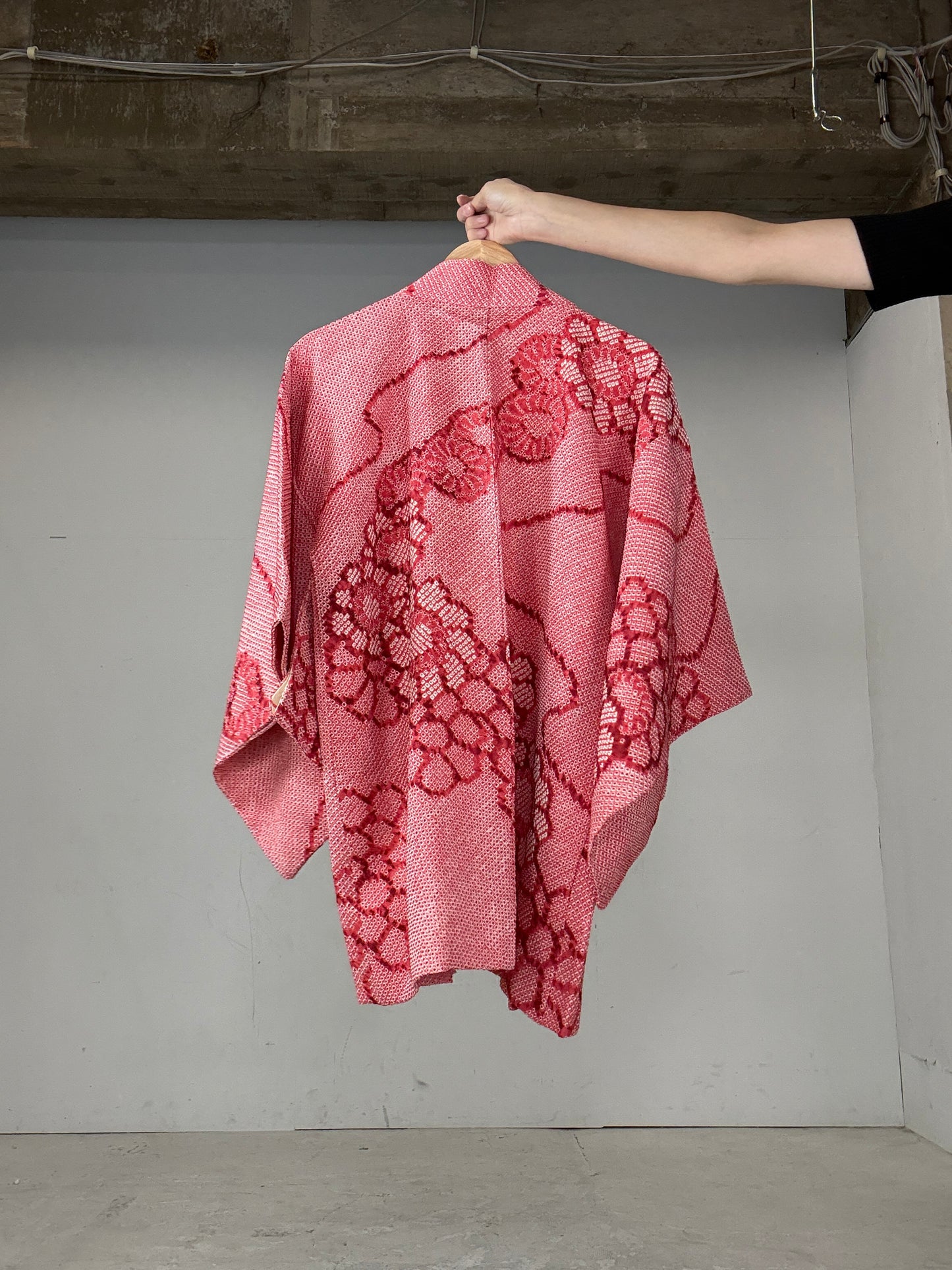 SHIBORI HAORI "ryusui himawari"