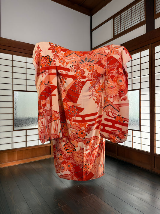 Redefining the Vintage Furisode Collection "benigata"