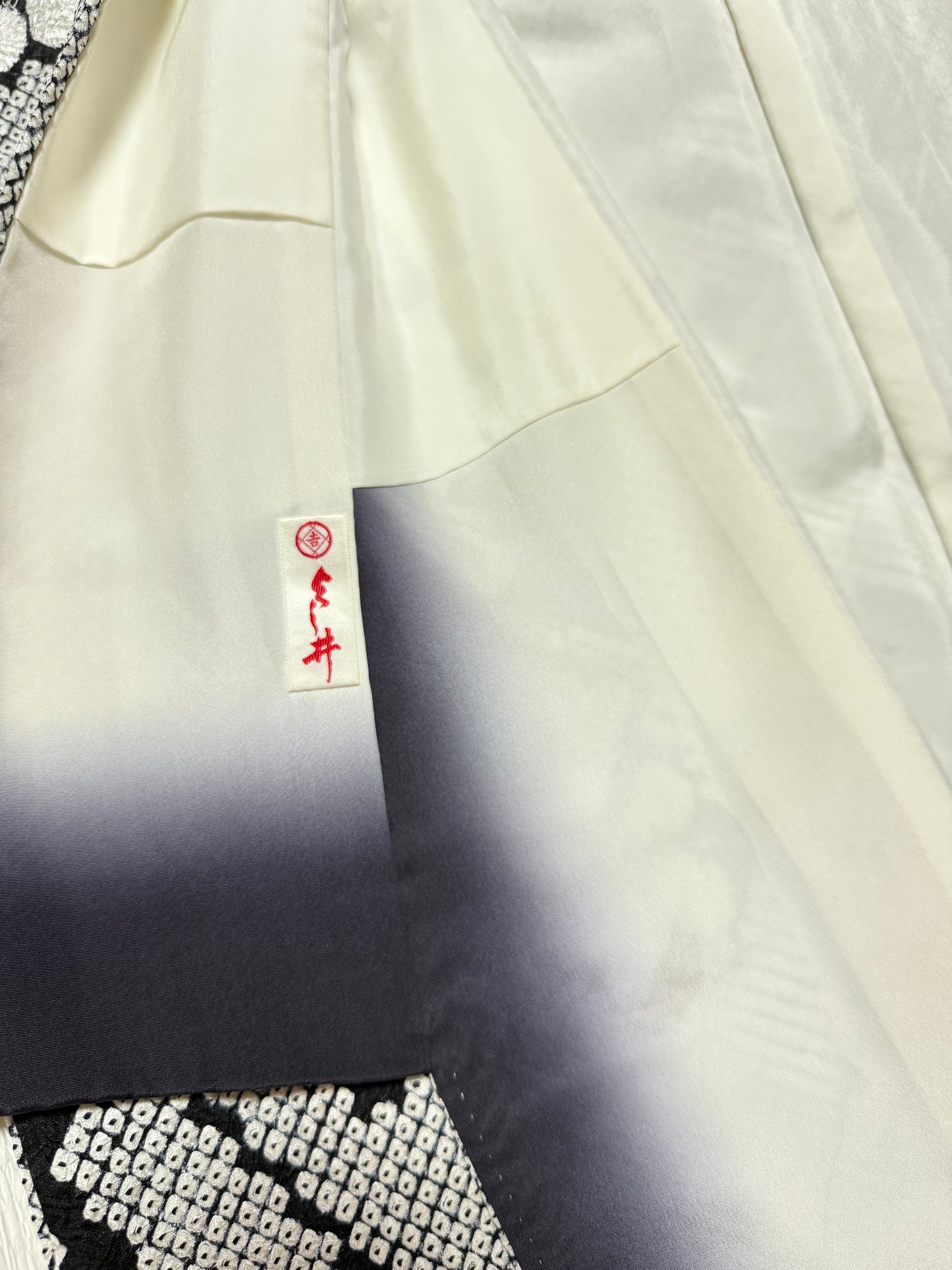 Redefining the Vintage Komon Collection "shibori, black, gold-kamon"