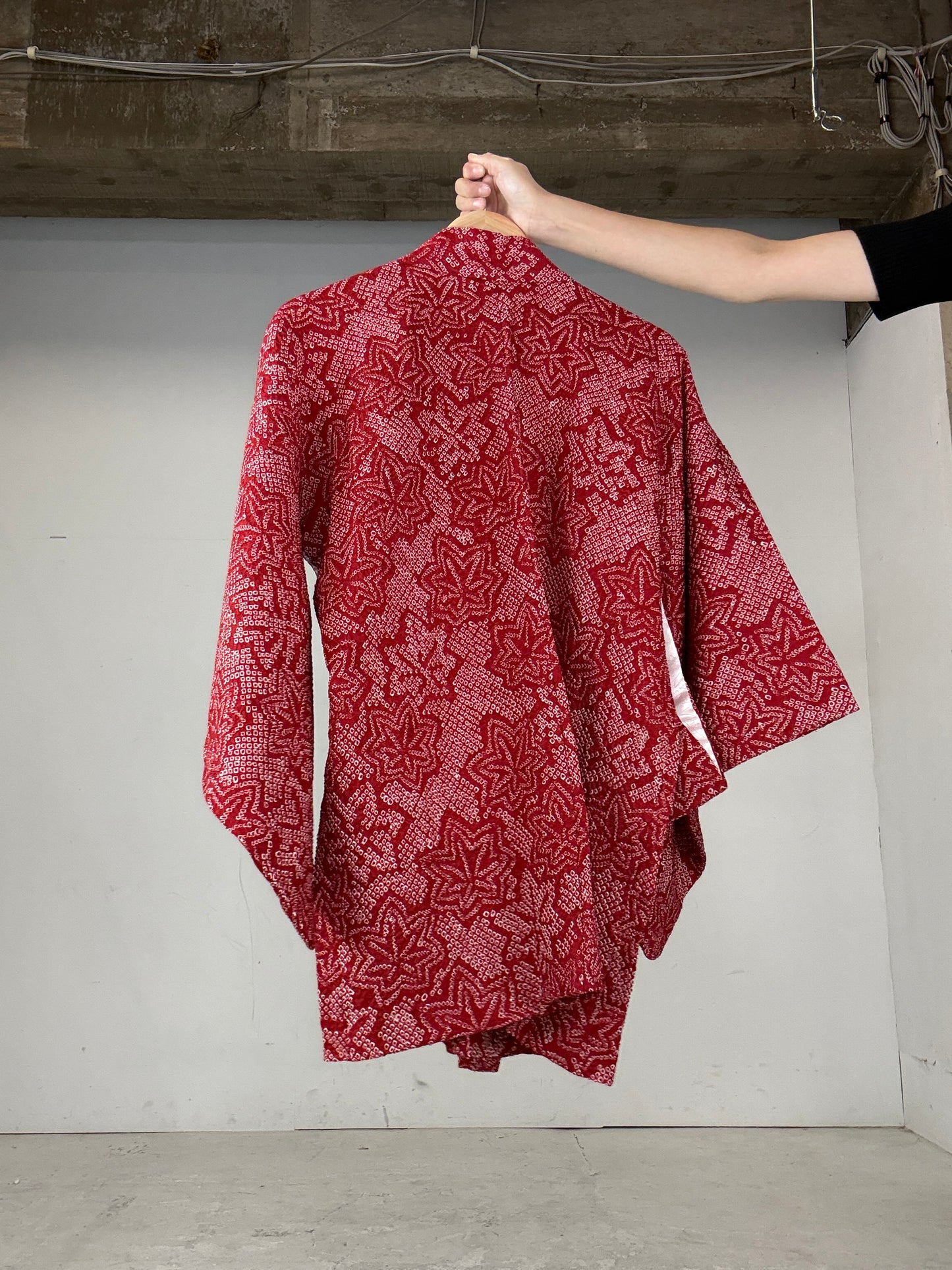 VINTAGE SHIBORI HAORI "kaede"