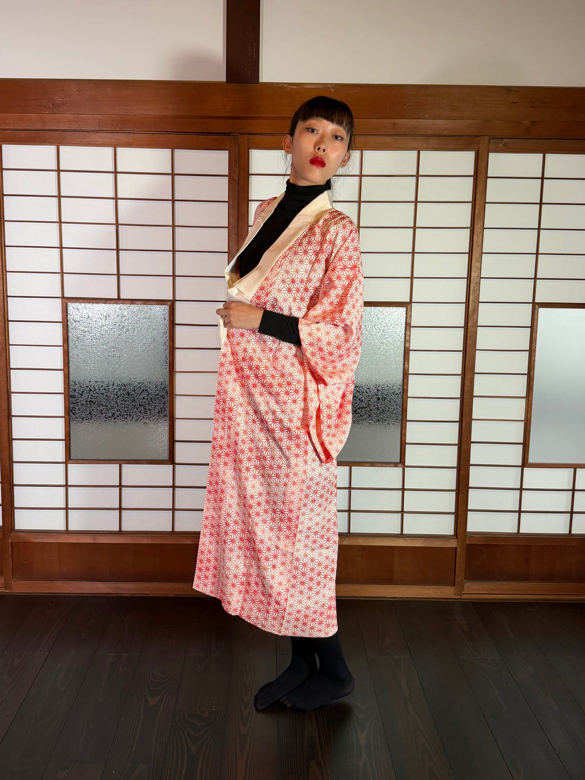 VINTAGE NAGAJYUBAN "asanoha, JUG002"