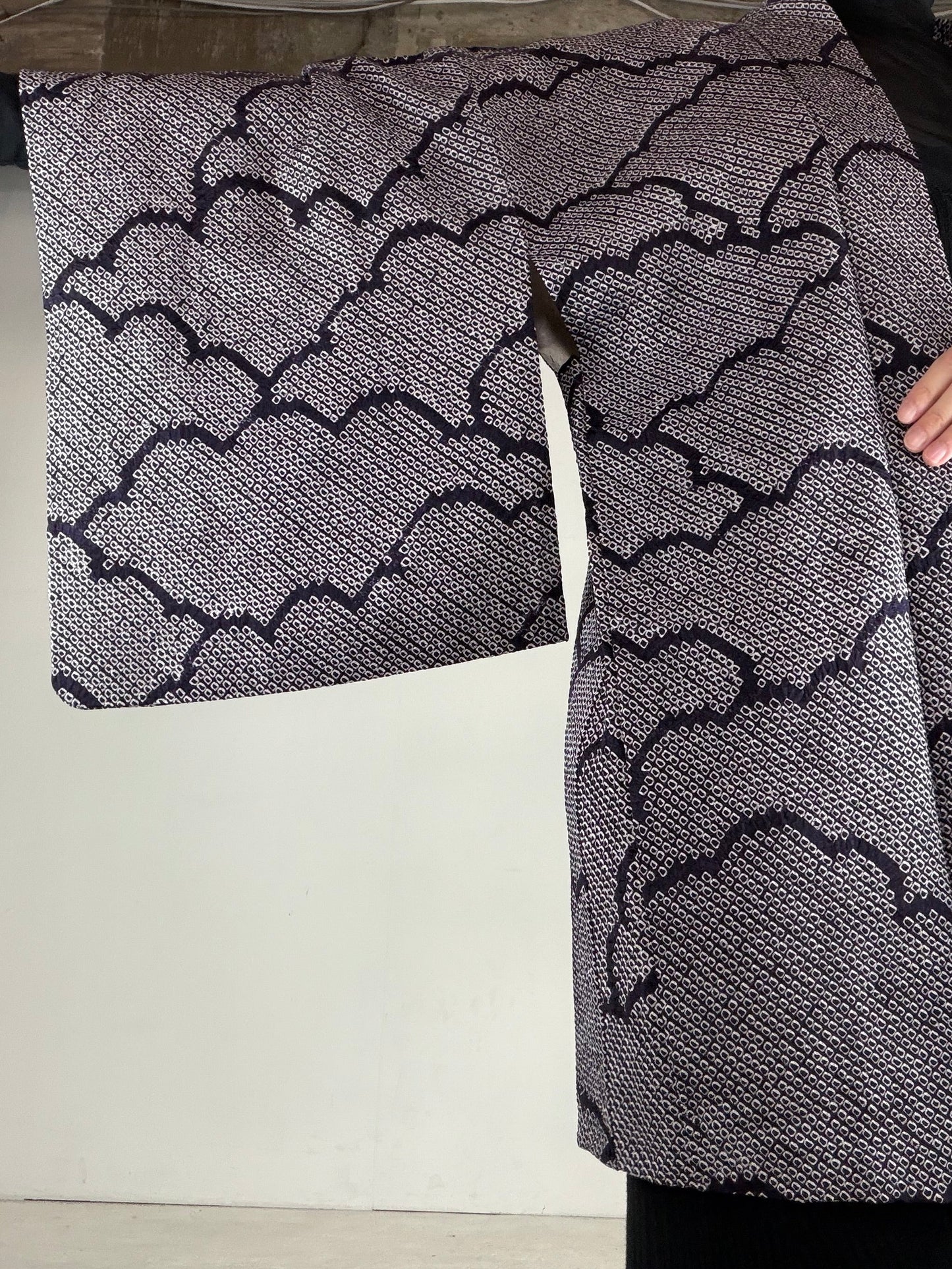 VINTAGE SHIBORI HAORI "SIB128"