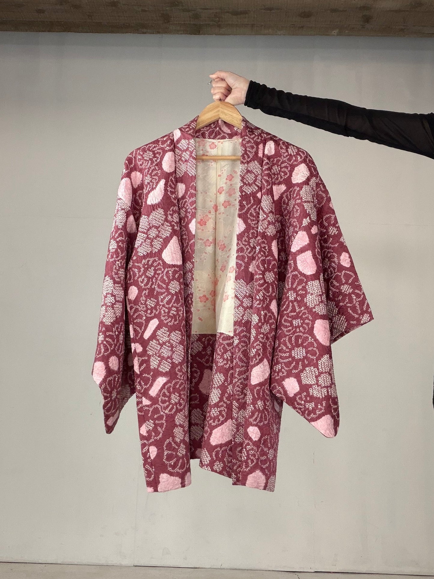 VINTAGE SHIBORI HAORI "SIB125"