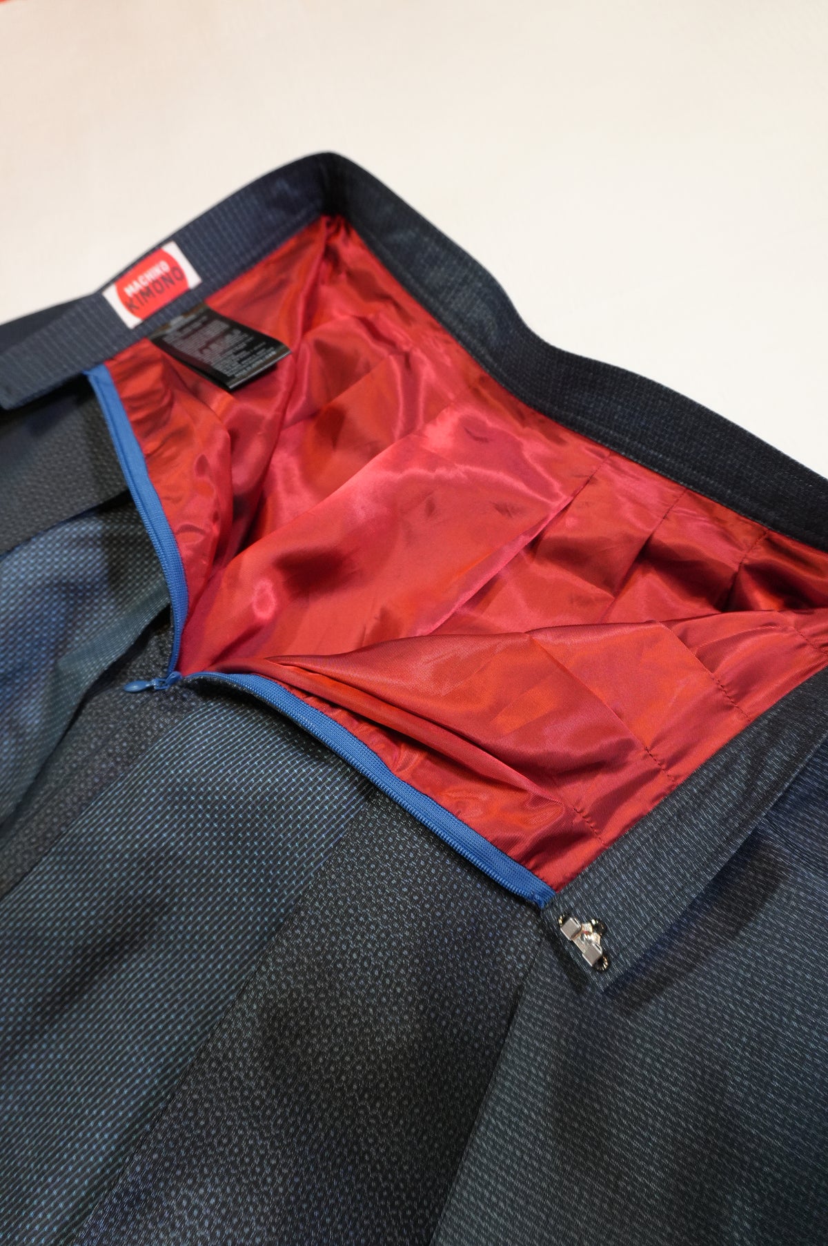 Made to Order — Style "Hakama Skirt" — Upcycled from Vintage Tsumugi Kimono