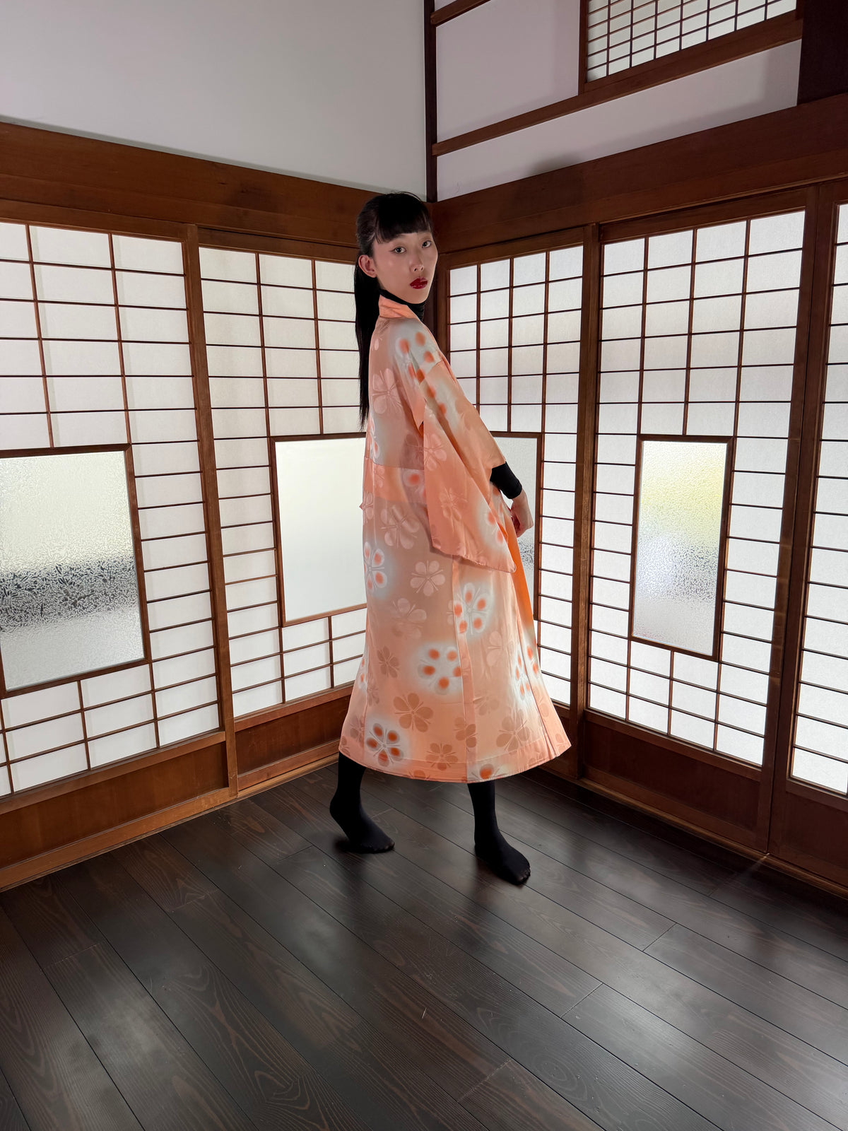 VINTAGE NAGAJYUBAN "orange, JUG006"
