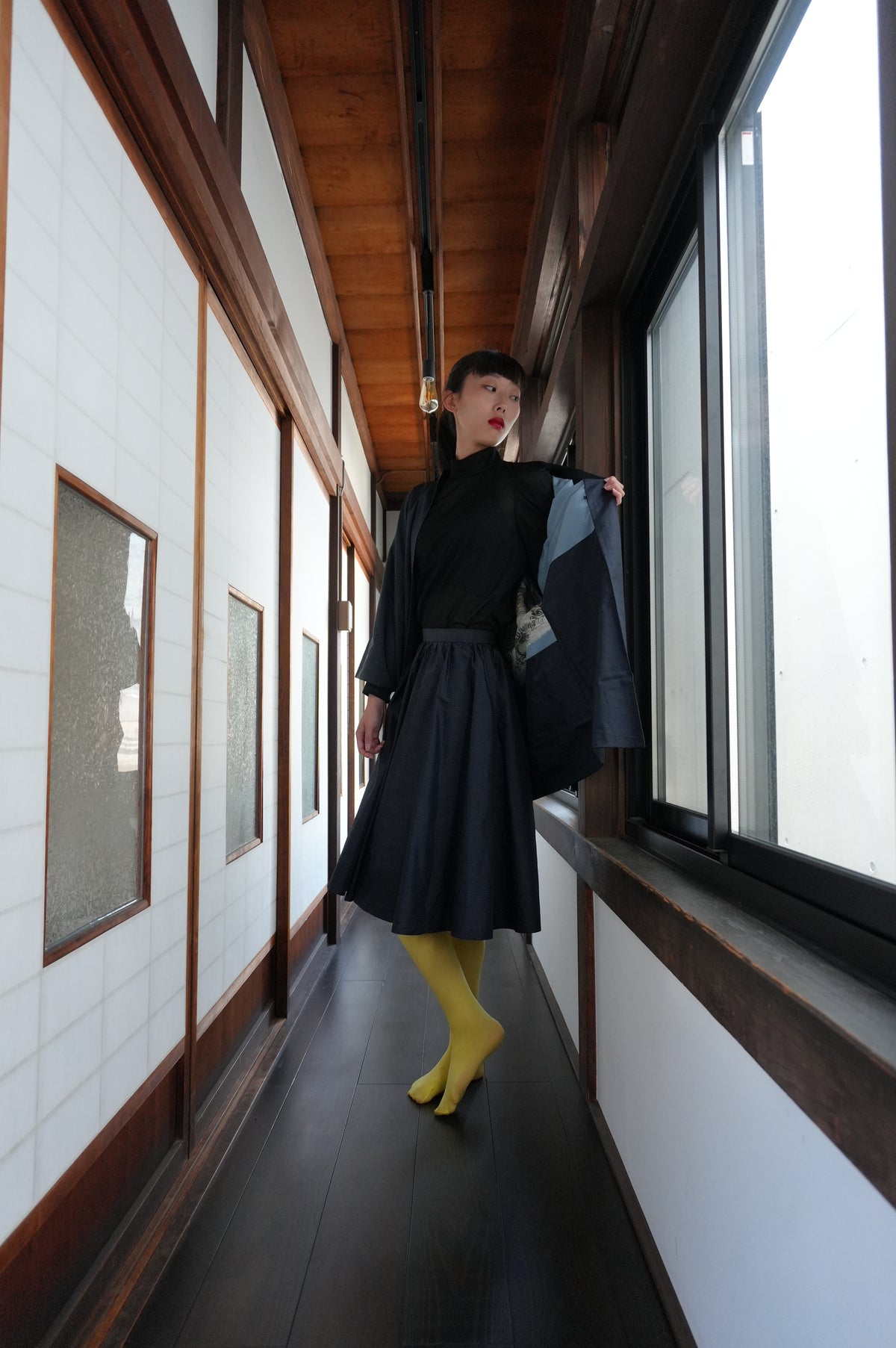Made to Order — Style "AIC001" — Vintage Tsumugi Haori & Kimono Skirt Set