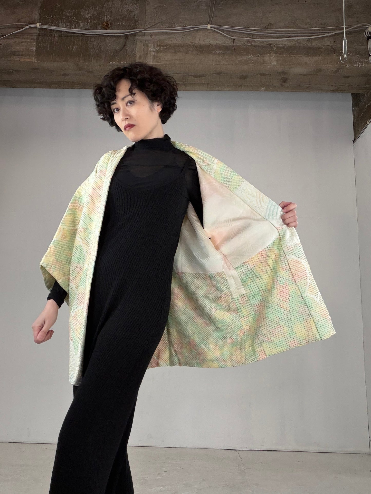 VINTAGE SHIBORI HAORI "SIB123"