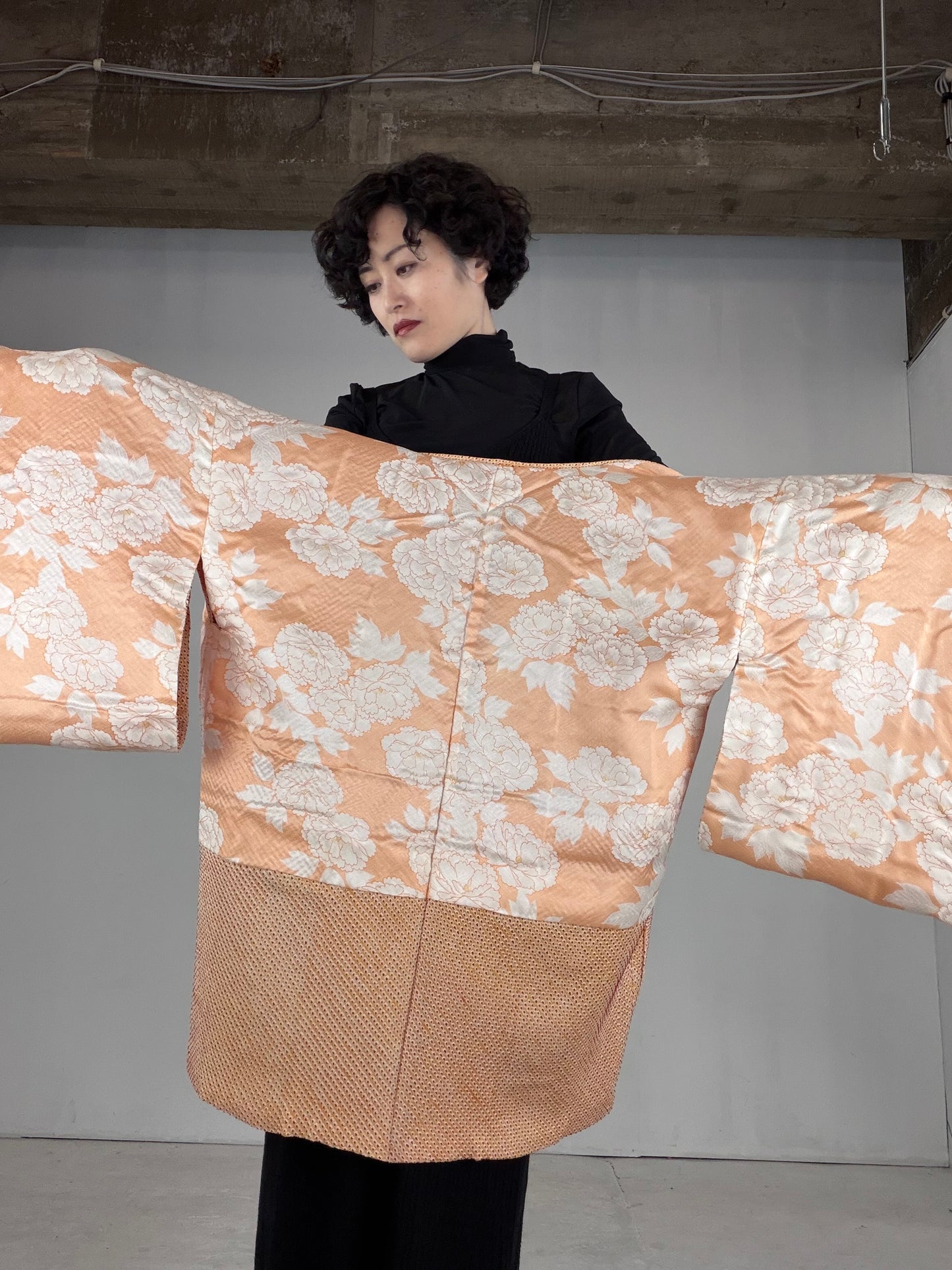 VINTAGE SHIBORI HAORI "SIB126"