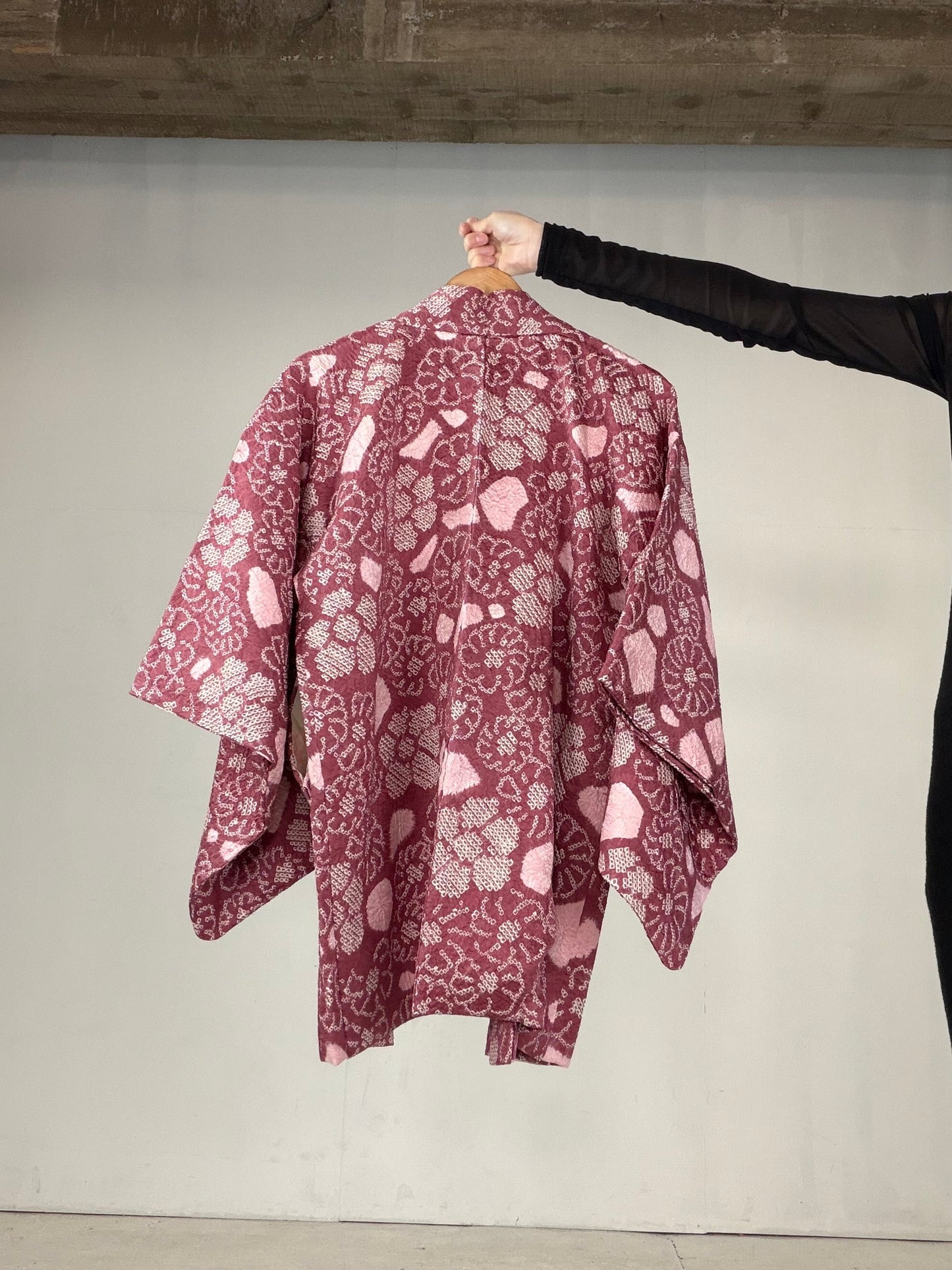 VINTAGE SHIBORI HAORI "SIB125"