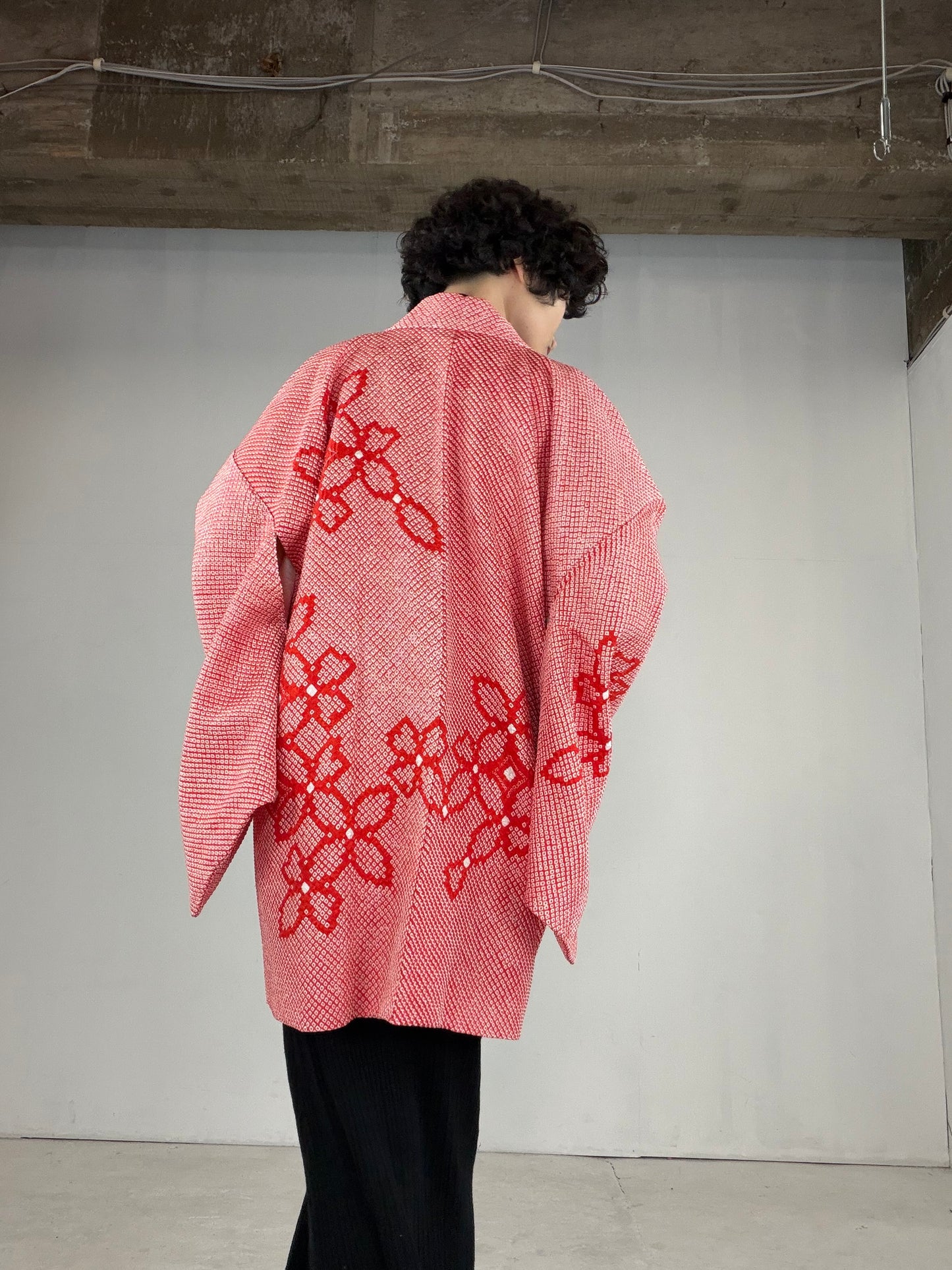 VINTAGE SHIBORI HAORI "SIB121"