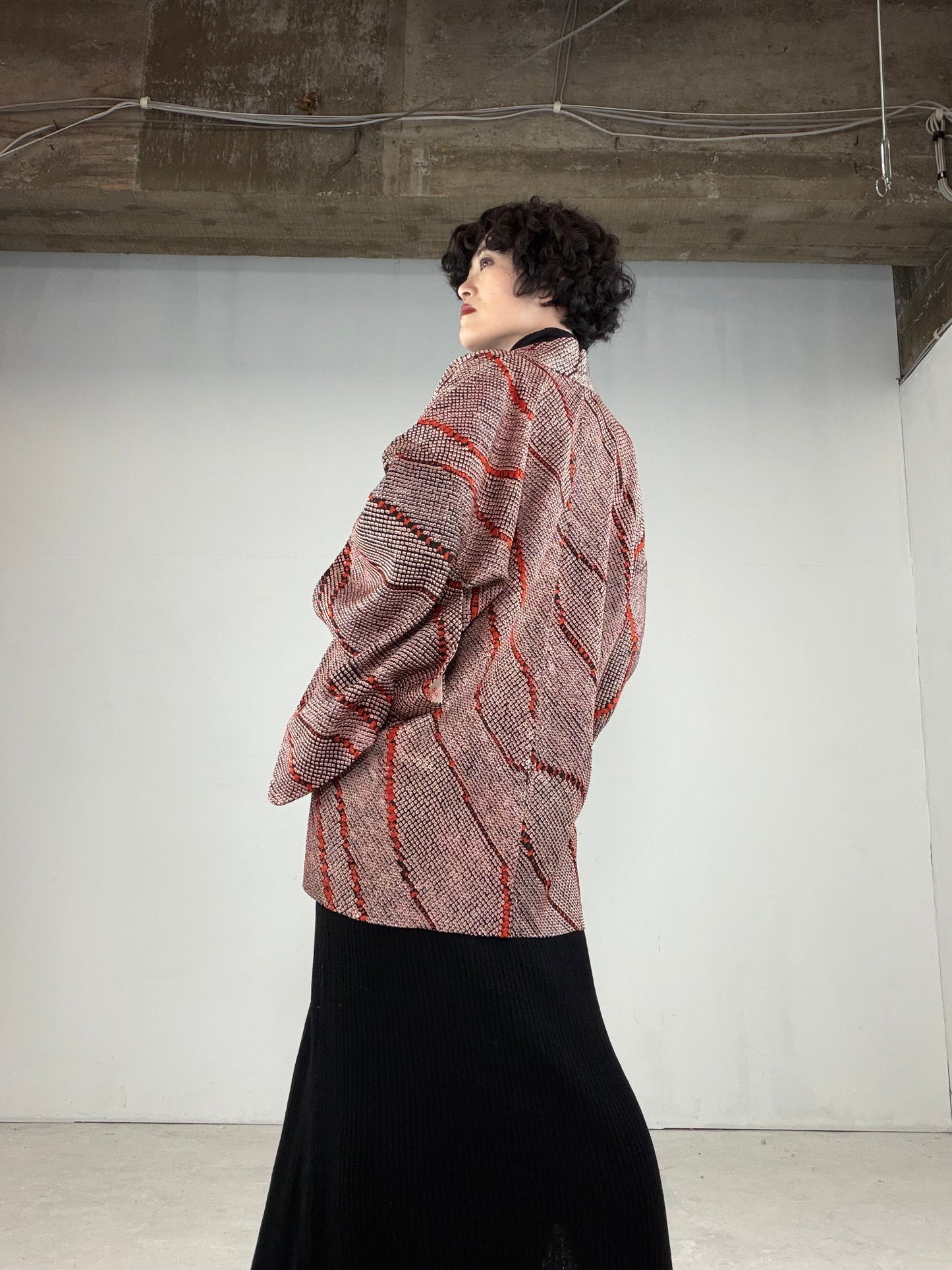 VINTAGE SHIBORI HAORI "SIB120"