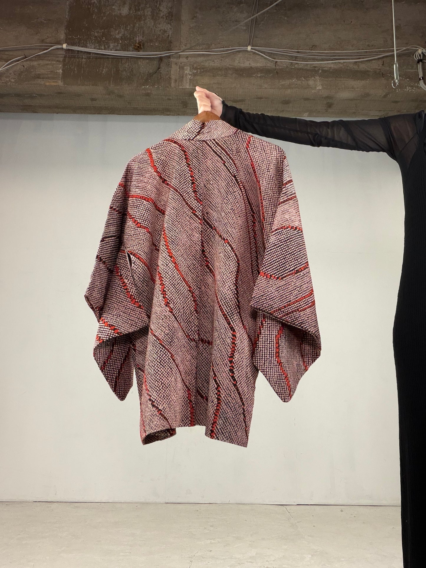 VINTAGE SHIBORI HAORI "SIB120"