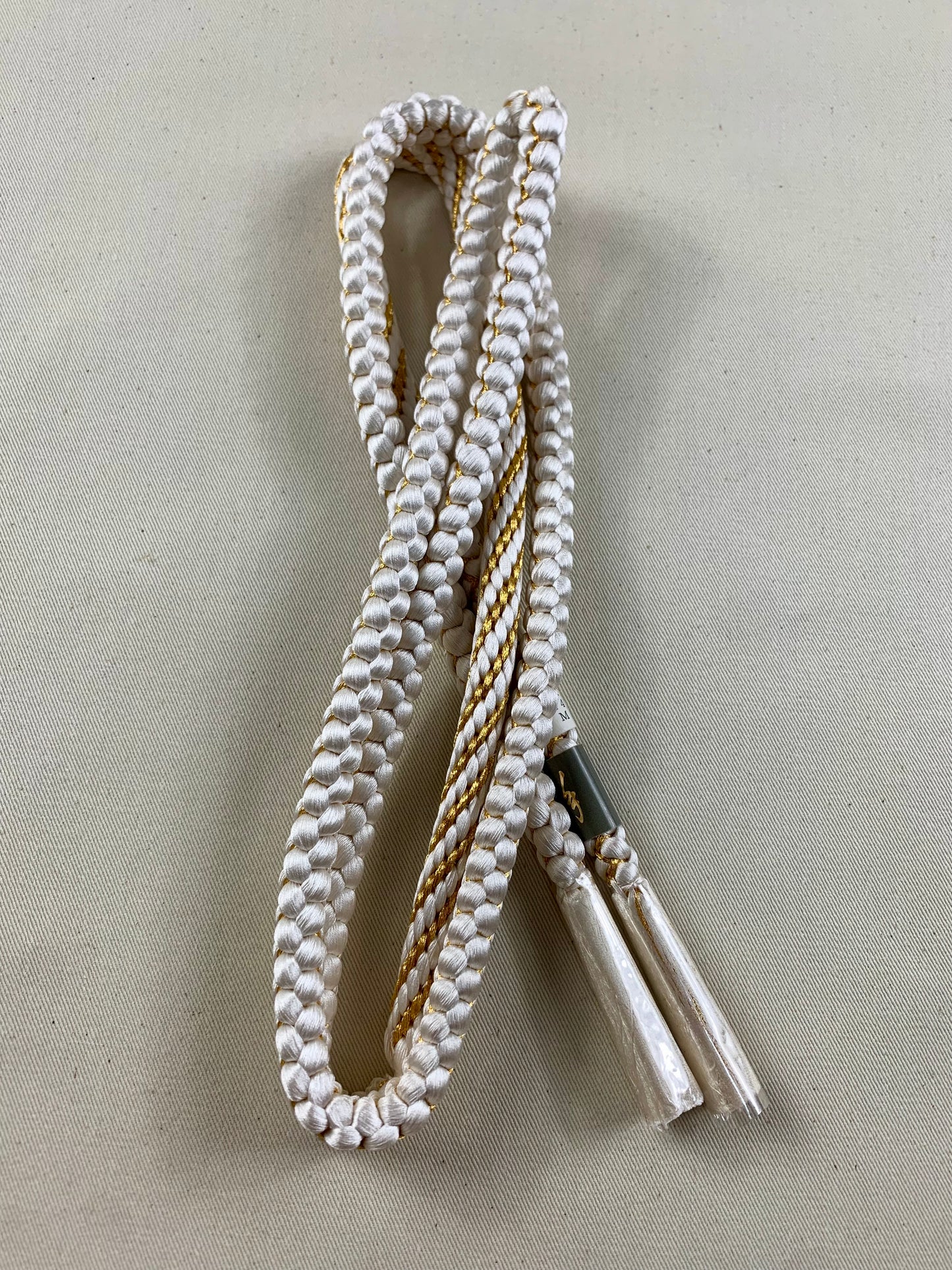 KIMONO OBI Belt Tie Vintage Silk Kimono Cord OBIJIME”gold,white,mix”