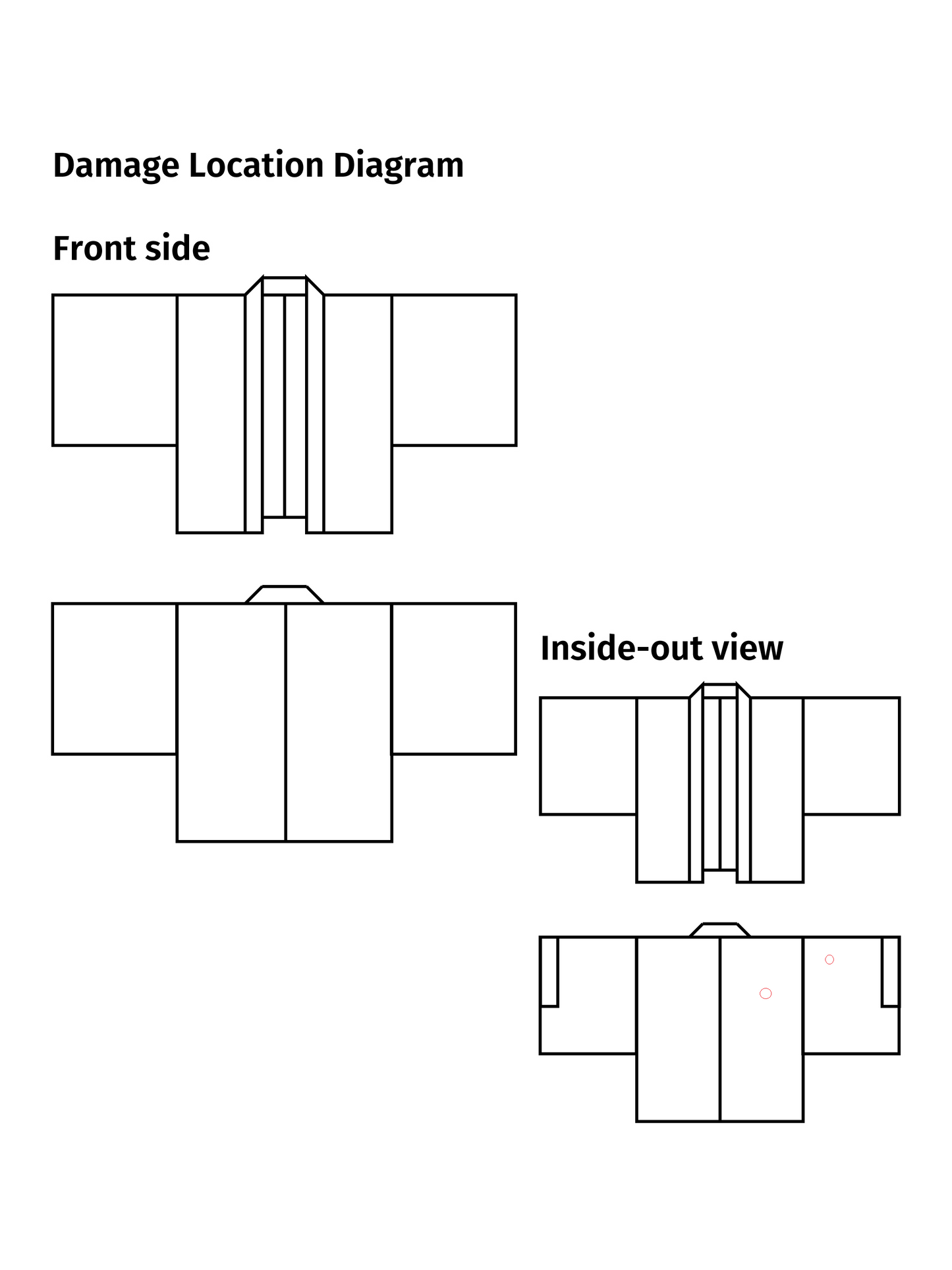 VINTAGE BLACK HAORI "red tsudumi, beautiful inner pattern "