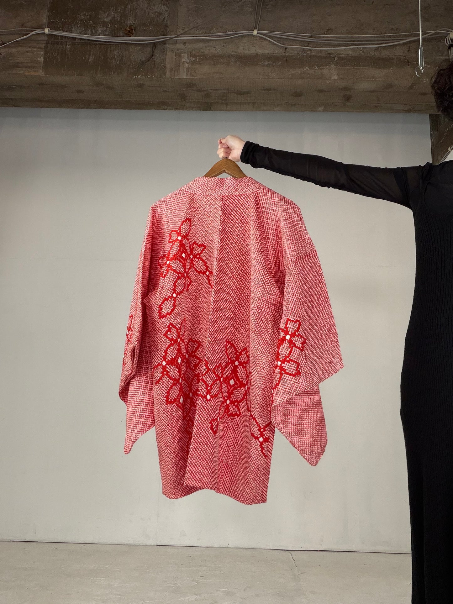 VINTAGE SHIBORI HAORI "SIB121"