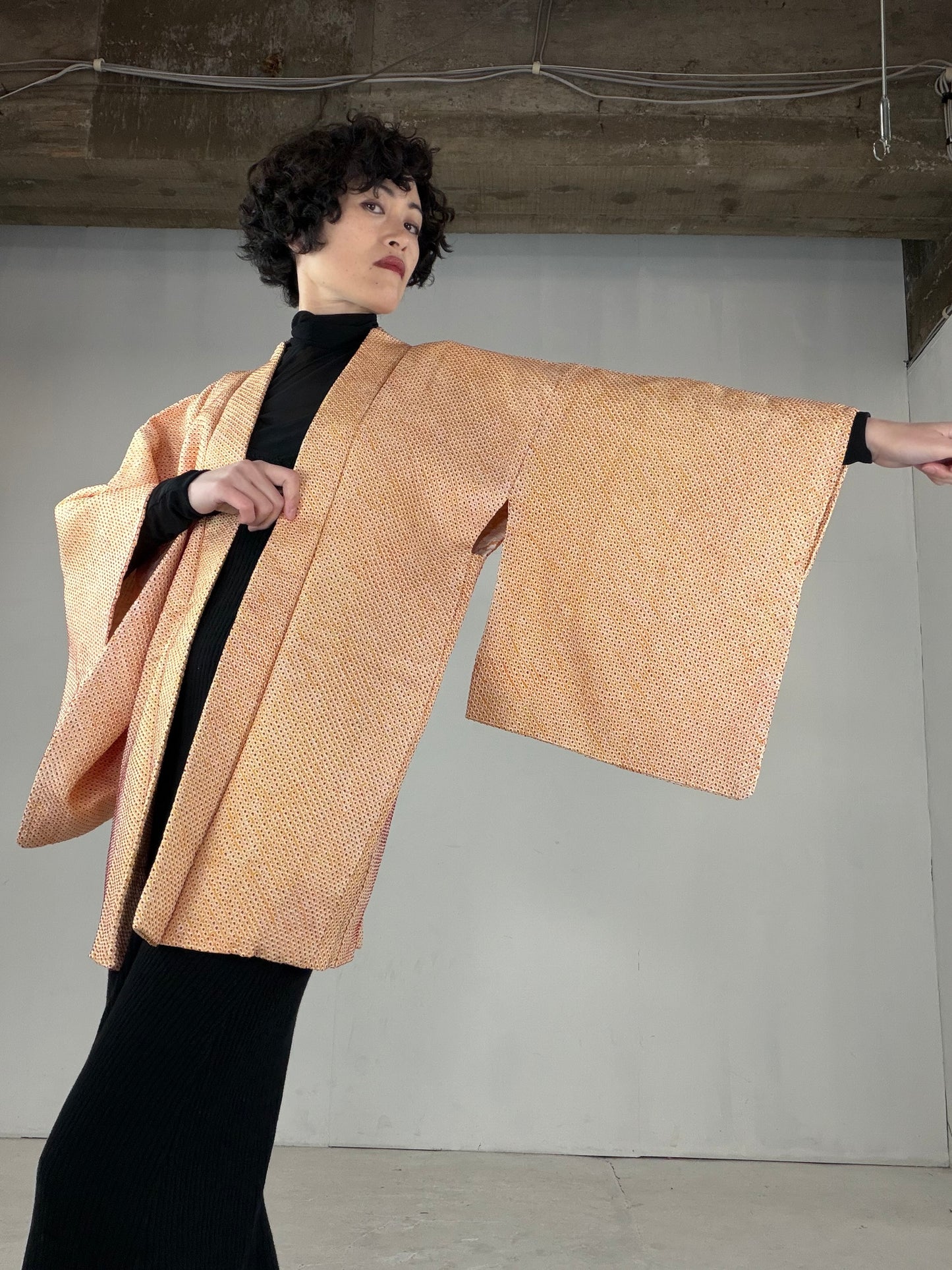 VINTAGE SHIBORI HAORI "SIB126"