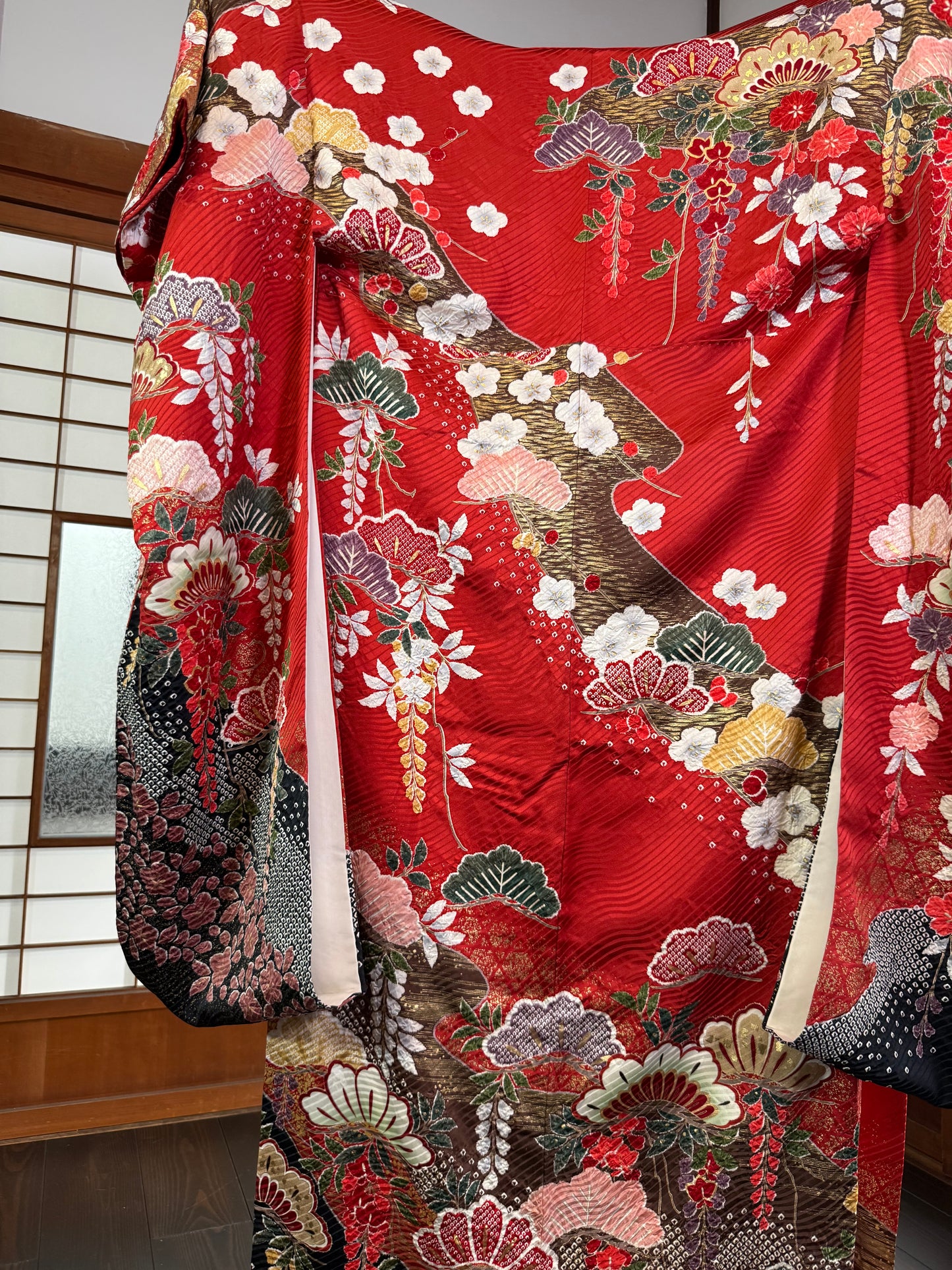 Redefining the Vintage Furisode Collection "ume, matsu"