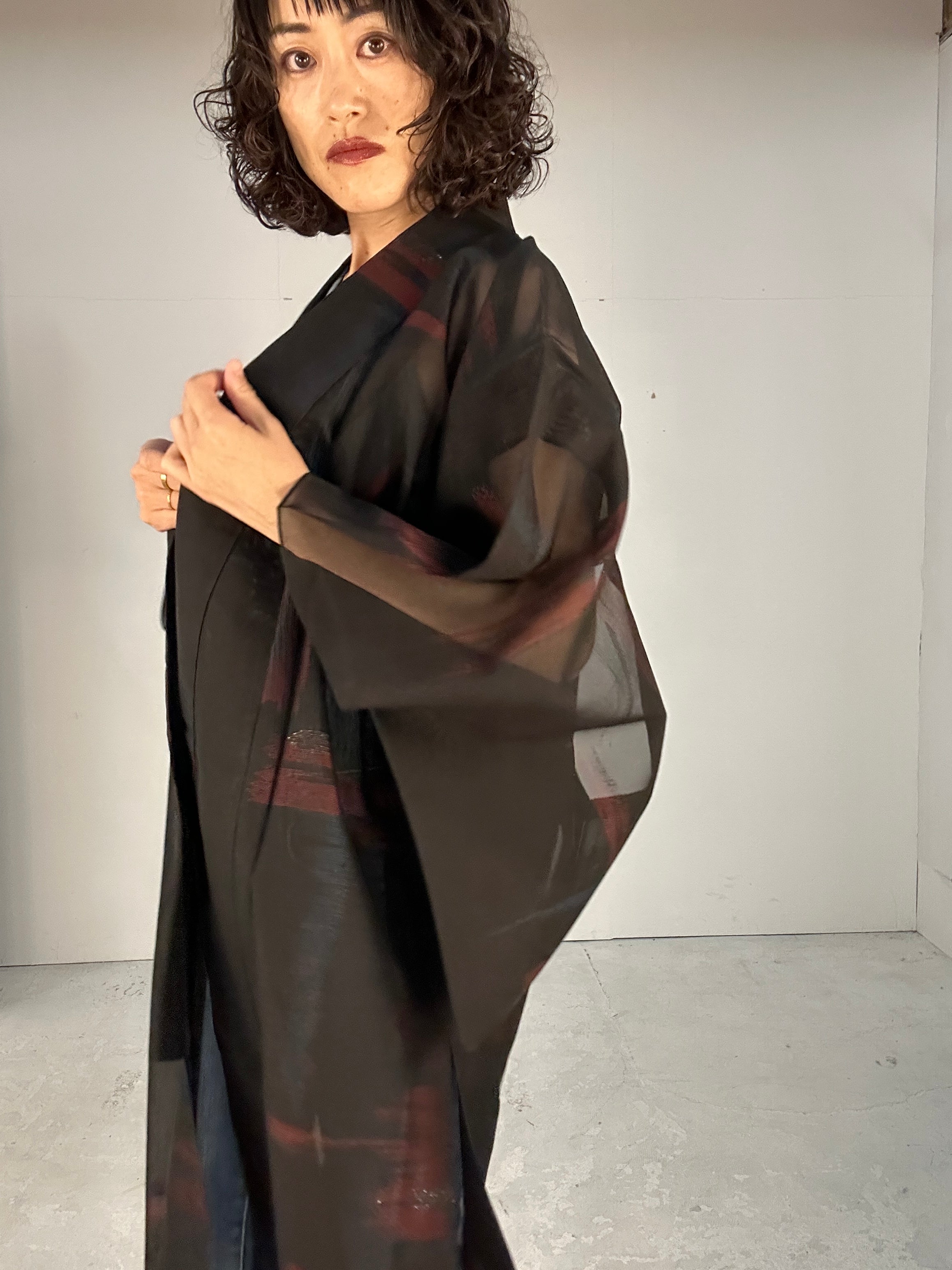 Sheer 2024 kimono dress