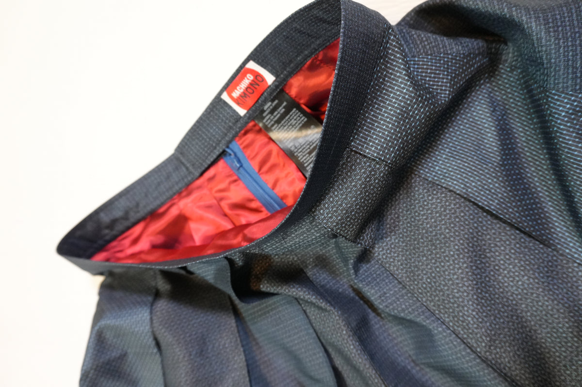 Made to Order — Style "Hakama Skirt" — Upcycled from Vintage Tsumugi Kimono