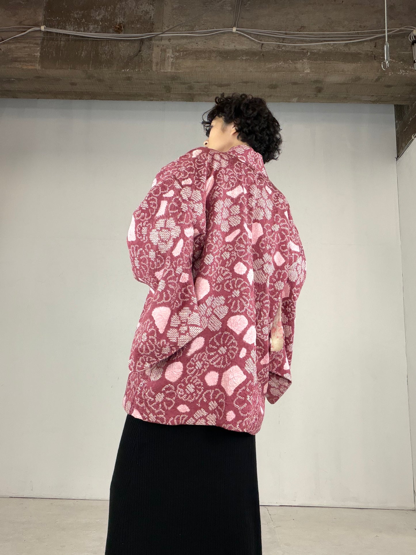 VINTAGE SHIBORI HAORI "SIB125"
