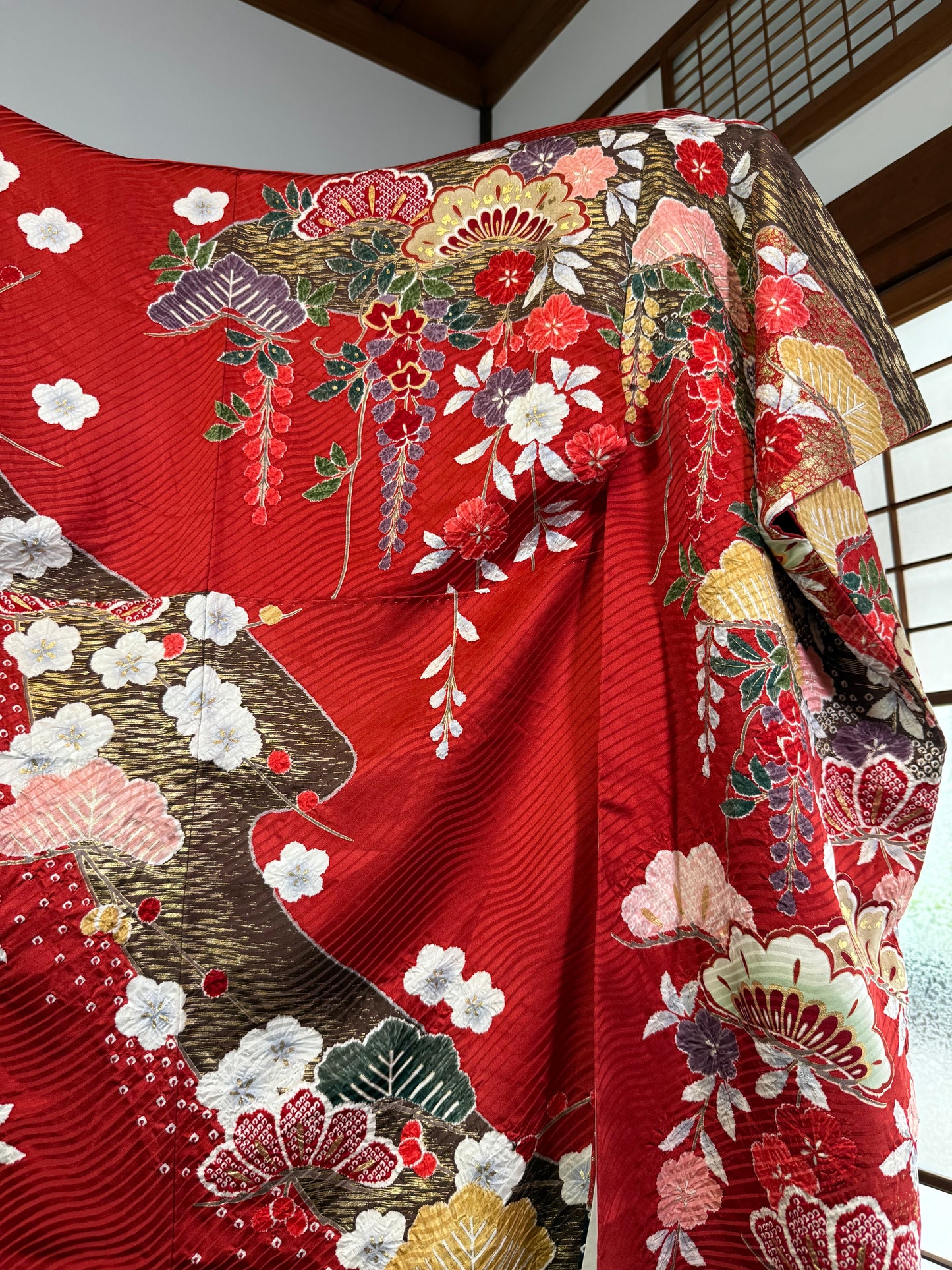 Redefining the Vintage Furisode Collection "ume, matsu"