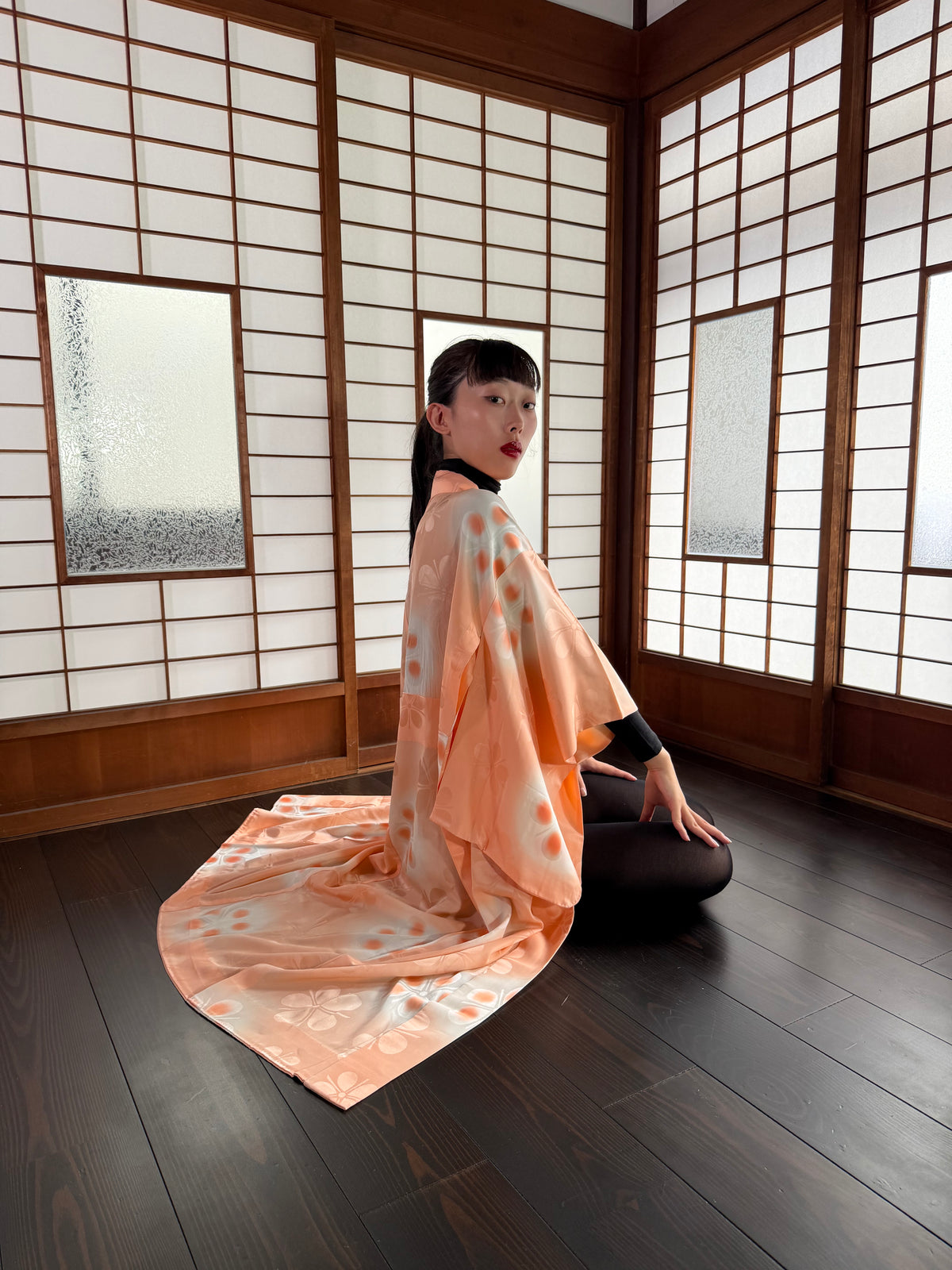 VINTAGE NAGAJYUBAN "orange, JUG006"