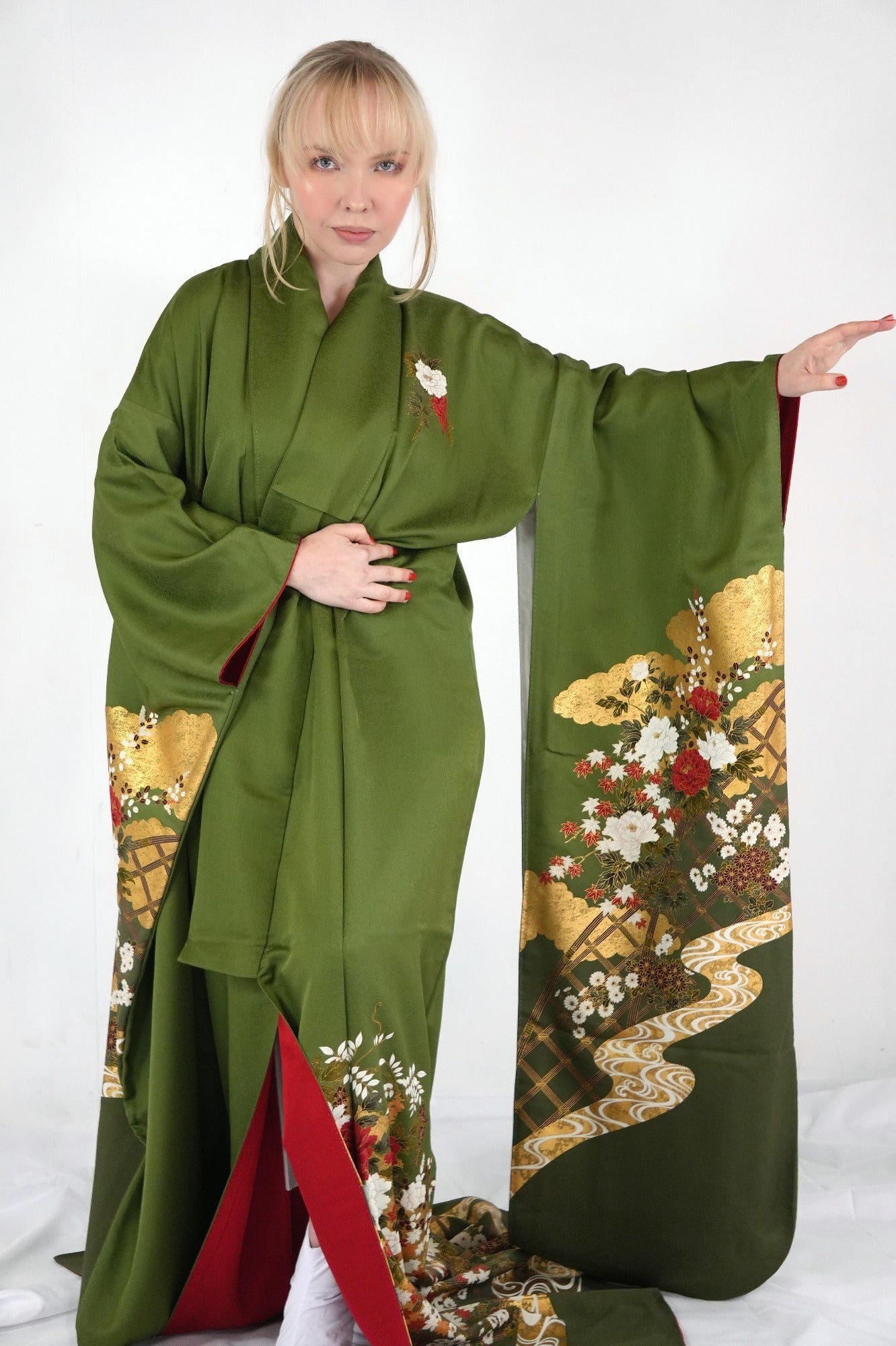 Redefining the Vintage Furisode Collection "midori, FRI012"