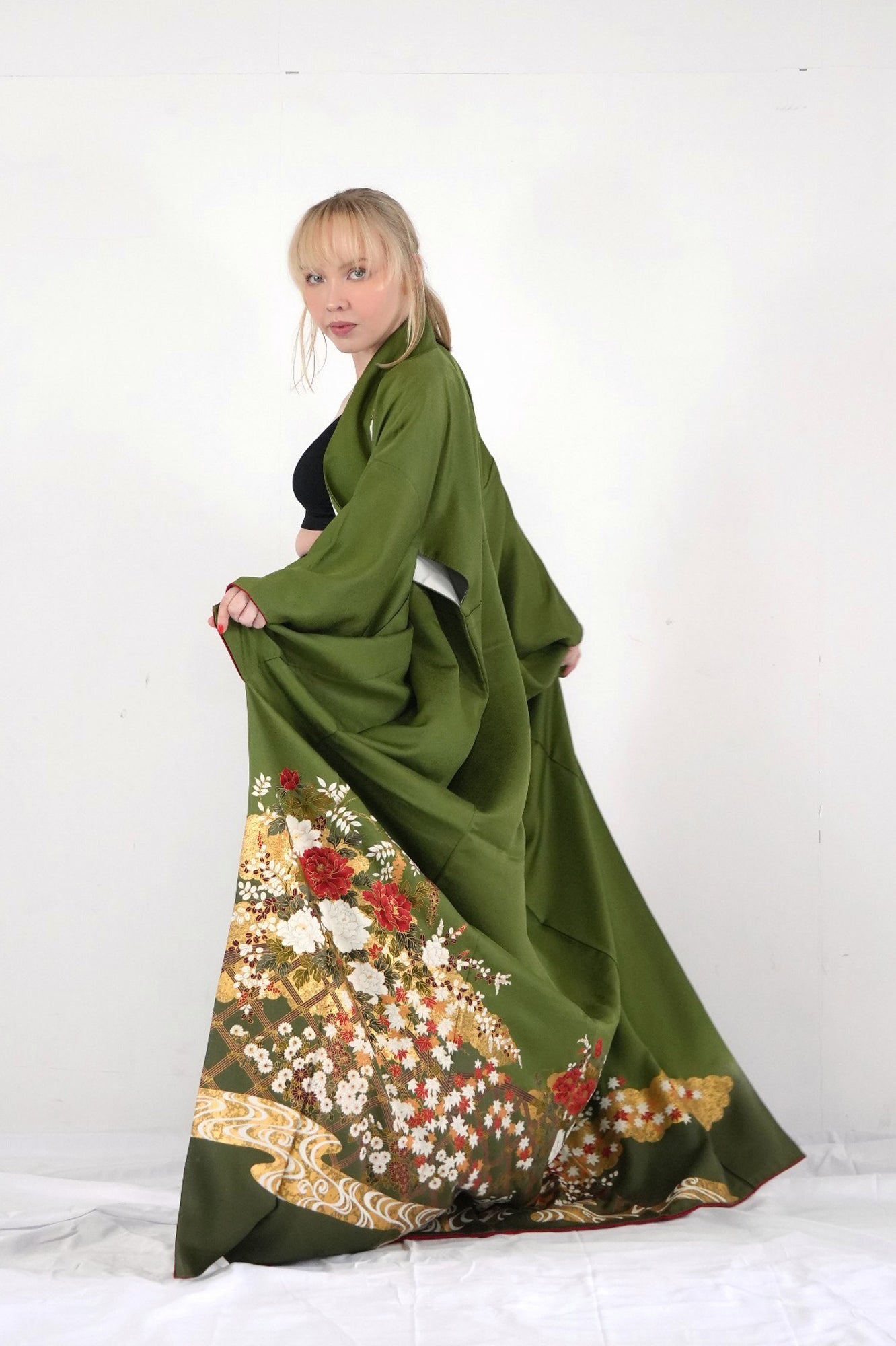 Redefining the Vintage Furisode Collection "midori, FRI012"