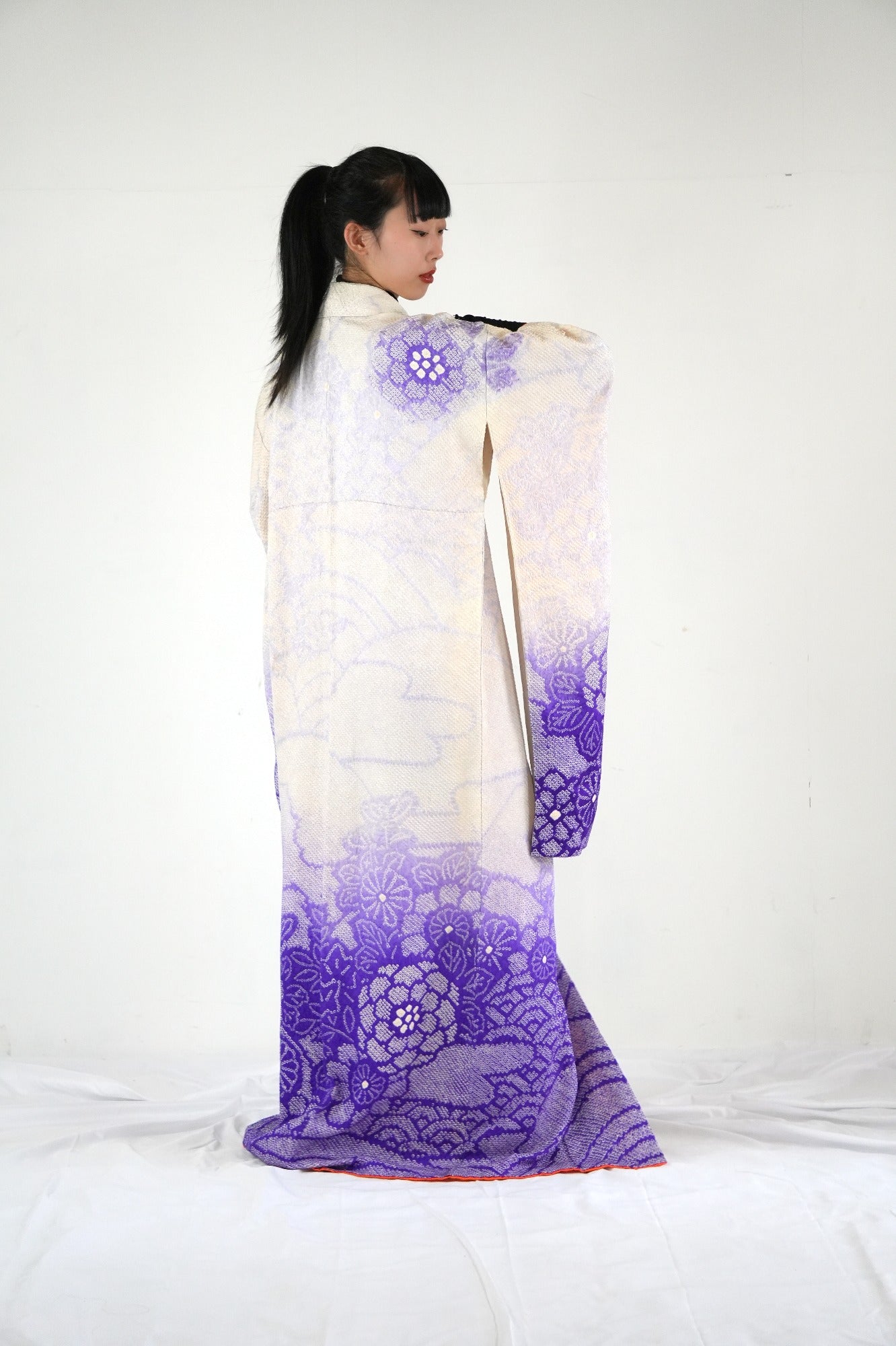 Redefining the Vintage Furisode Collection "Shibori, FRI020"