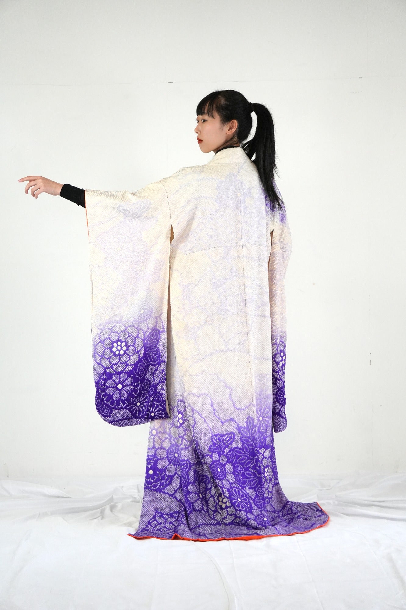 Redefining the Vintage Furisode Collection "Shibori, FRI020"