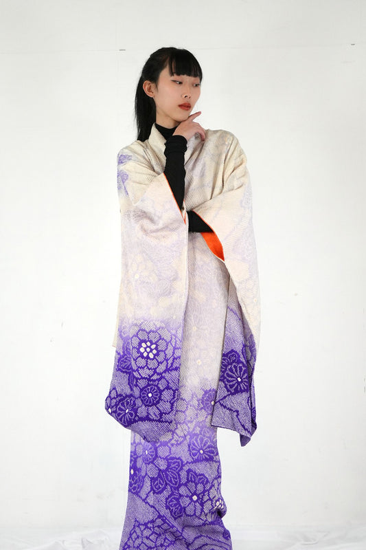 Redefining the Vintage Furisode Collection "Shibori, FRI020"