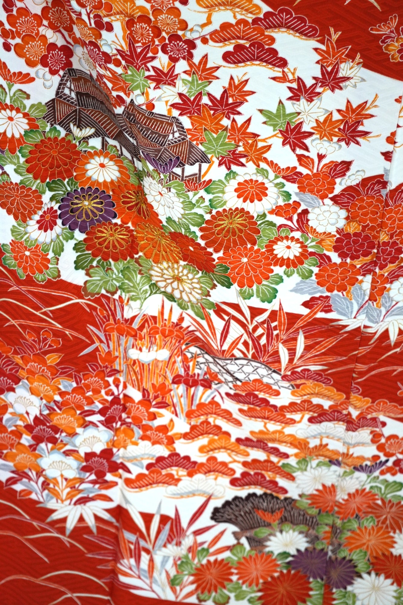 Redefining the Vintage Furisode Collection "shikino-hanabana, FRI018"
