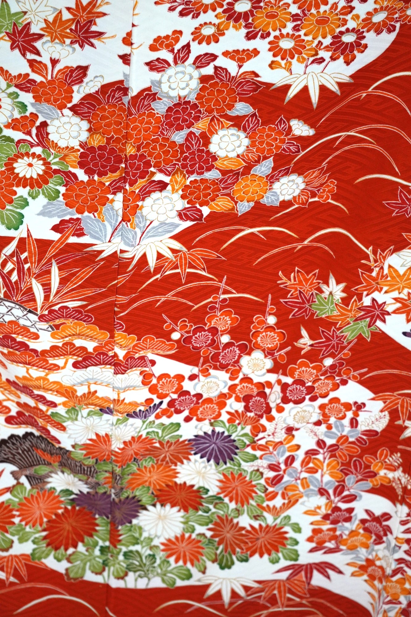 Redefining the Vintage Furisode Collection "shikino-hanabana, FRI018"