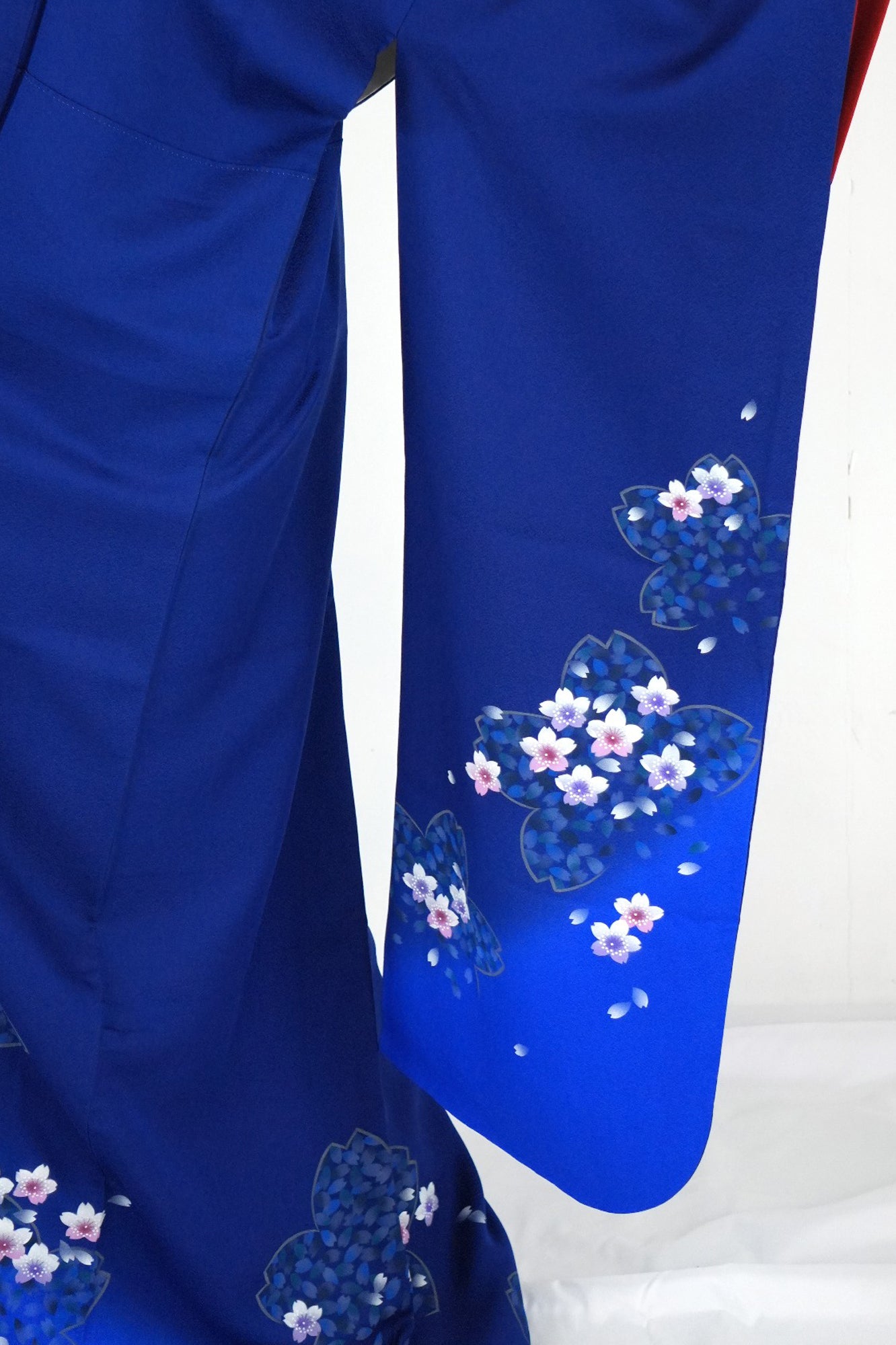 Redefining the Vintage Furisode Collection "sakura, blue, FRI019"