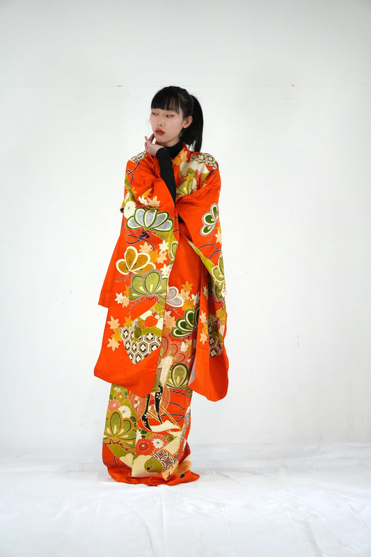 Redefining the Vintage Furisode Collection "FRI016" *damage