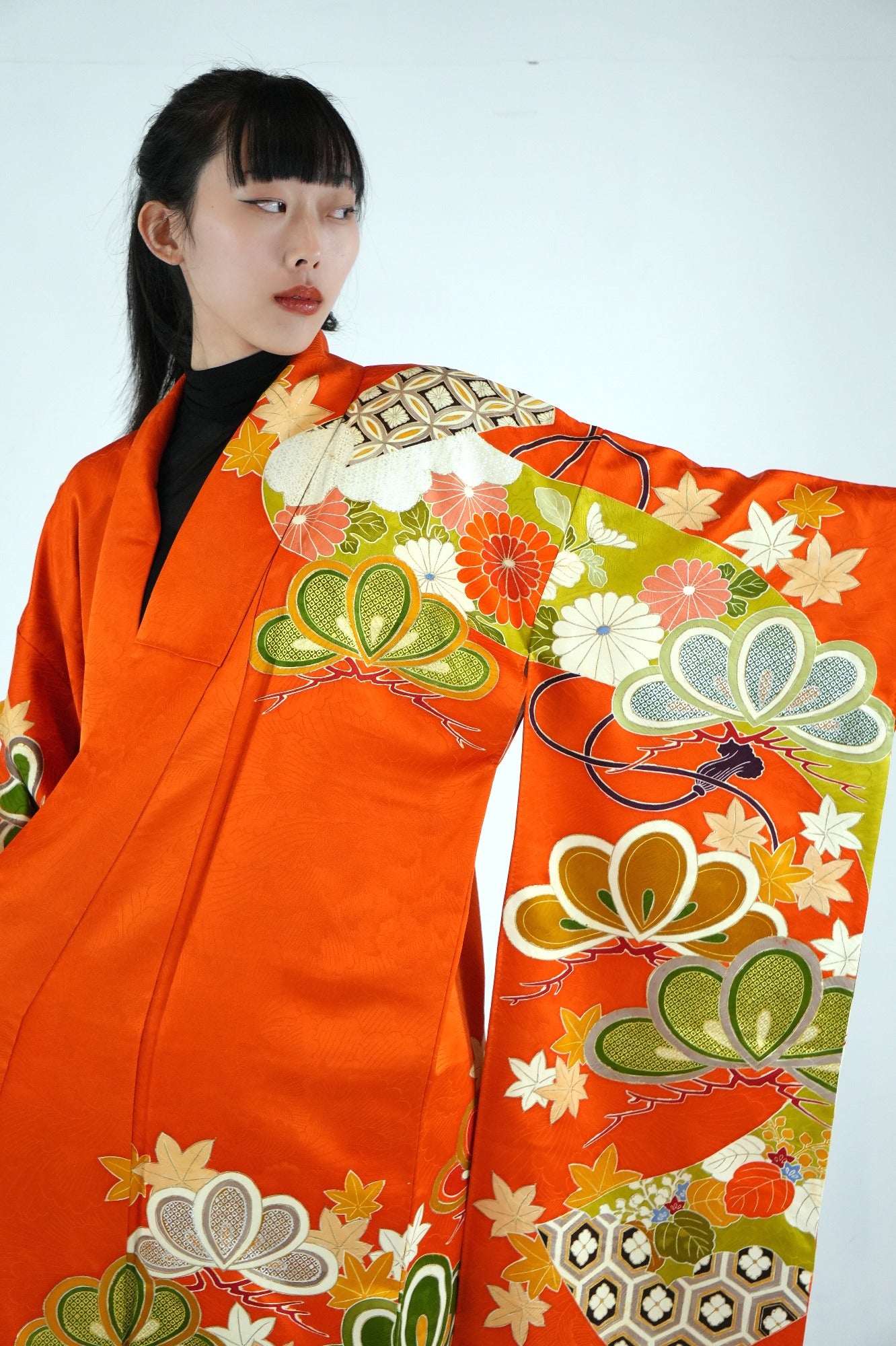 Redefining the Vintage Furisode Collection "FRI016" *damage