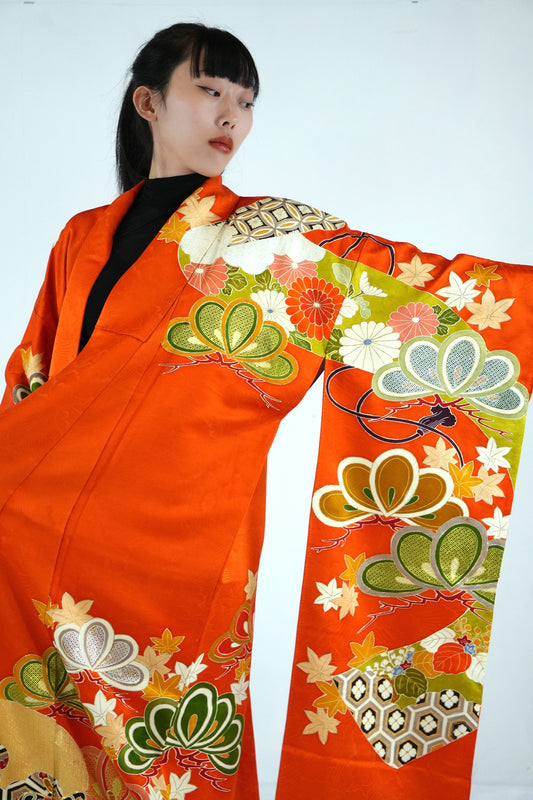 Redefining the Vintage Furisode Collection "FRI016" *damage