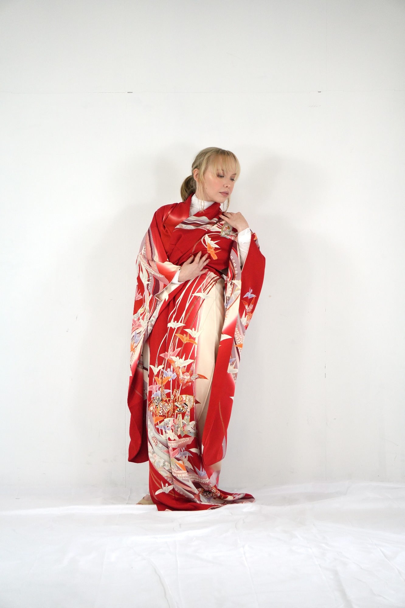 Redefining the Vintage Furisode Collection "oriduru, FRI014"