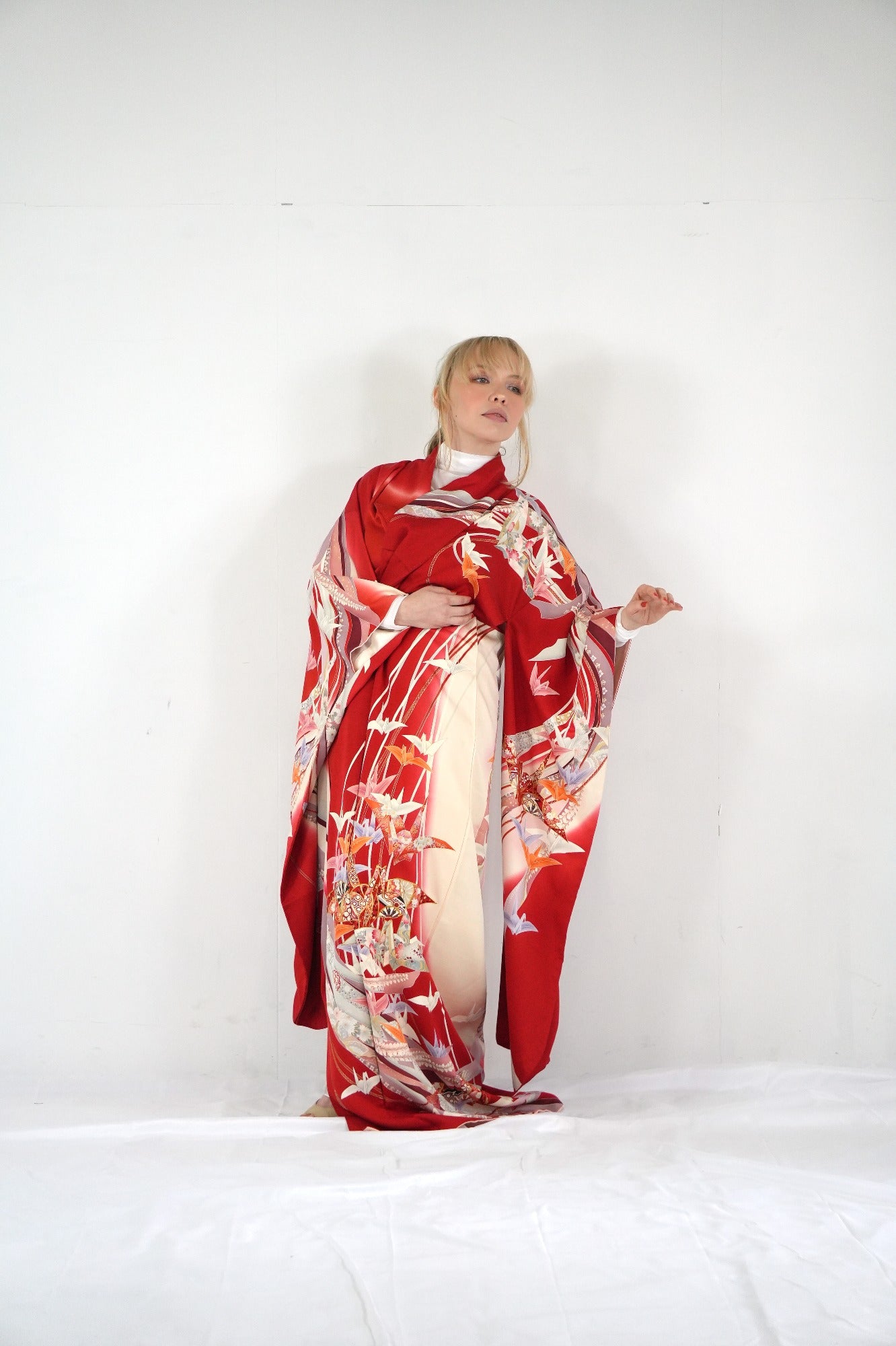 Redefining the Vintage Furisode Collection "oriduru, FRI014"