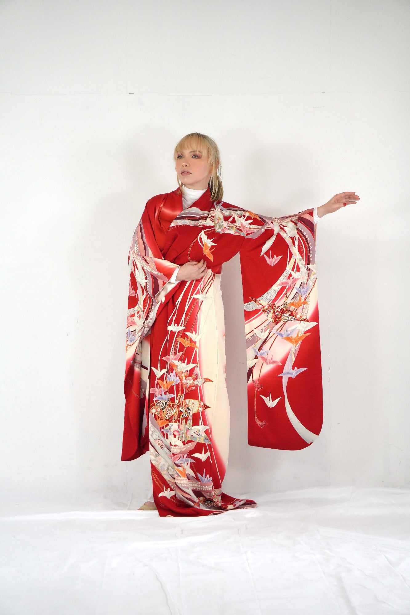 Redefining the Vintage Furisode Collection "oriduru, FRI014"