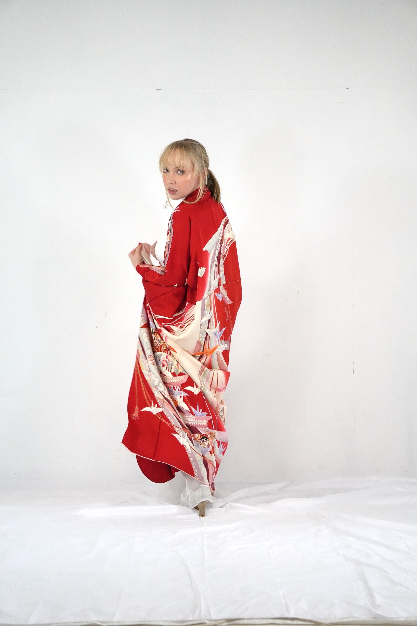 Redefining the Vintage Furisode Collection "oriduru, FRI014"