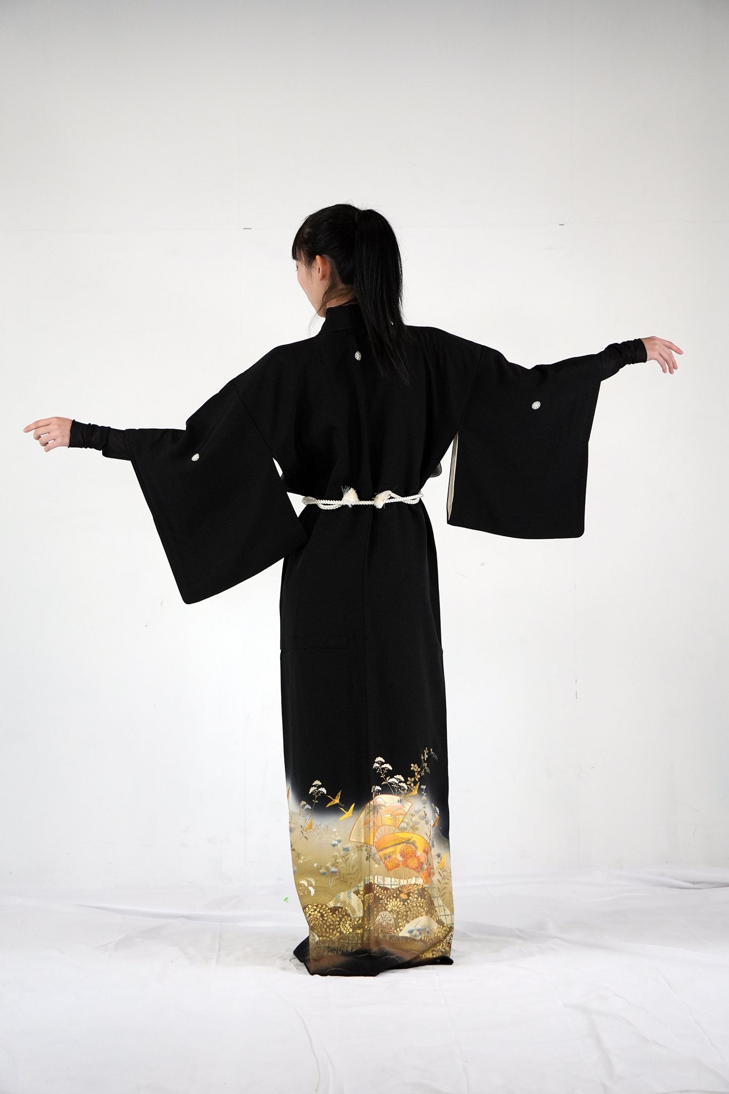 Redefining the Vintage Kurotomesode Collection "Kuyou, KTS001"