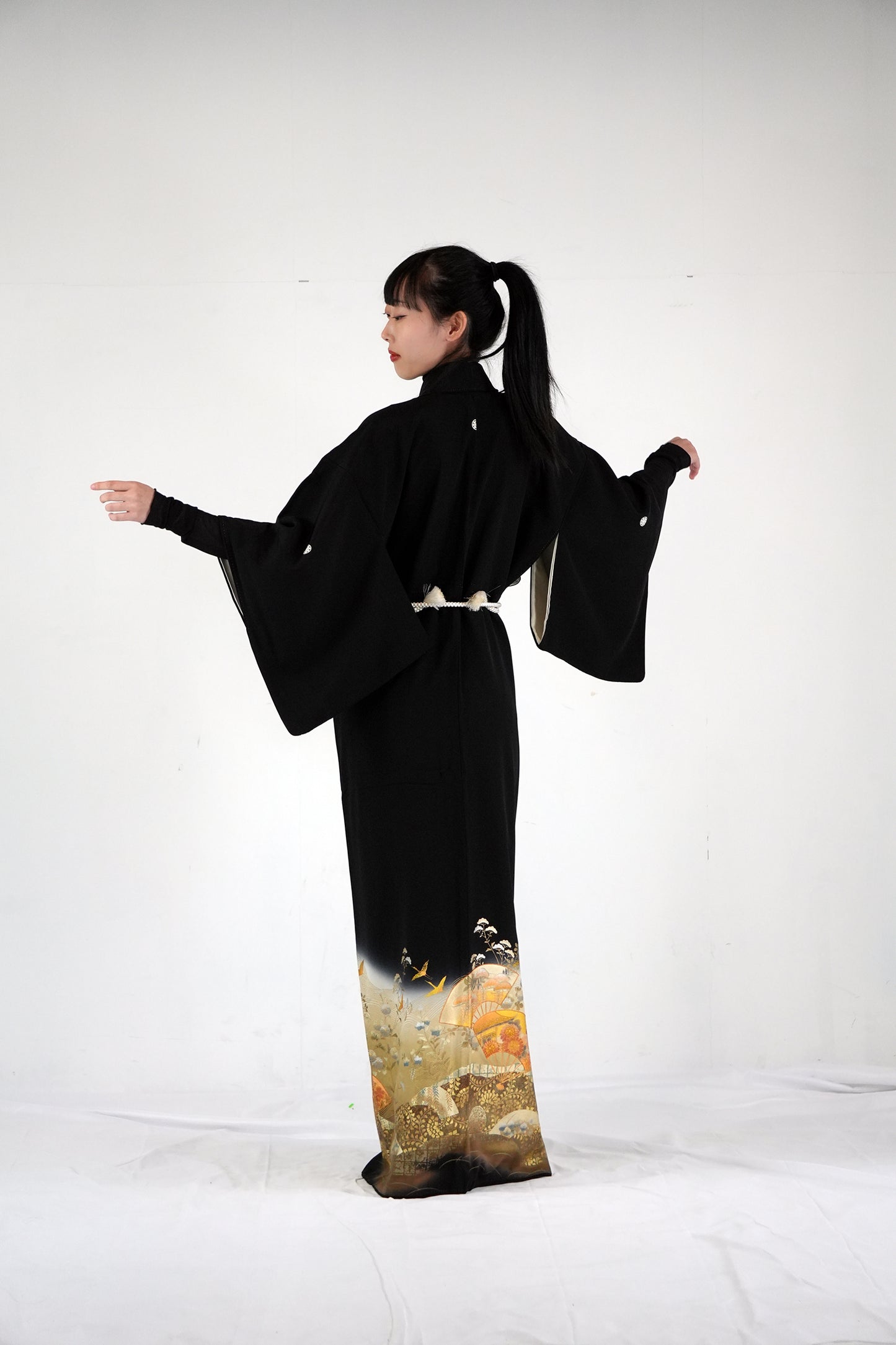 Redefining the Vintage Kurotomesode Collection "Kuyou, KTS001"